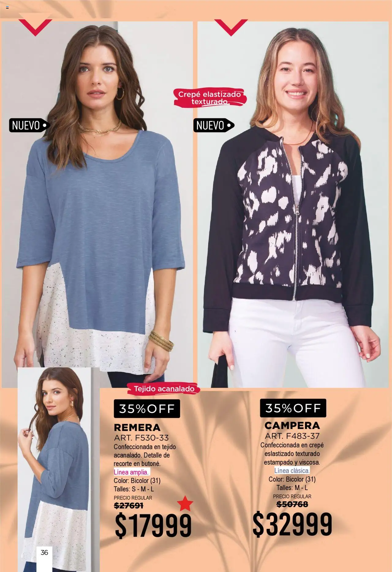 Juana Bonita catálogo │ válido desde el 07.05.2025 | Página: 36 | Productos: Remera, Campera
