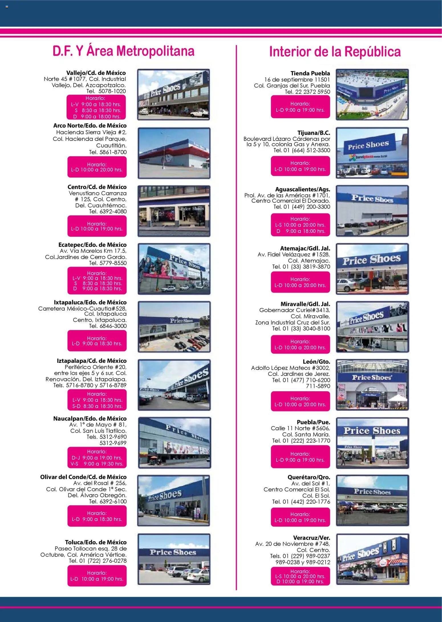 Nuevas ofertas de Price Shoes válidas en toda la República Mexicana desde el 27.11.2025. ¡Encuentra las mejores ofertas en Price Shoes catálogo Cierre De Temporada ! | Página: 355 | Productos: Sierra