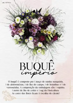 Bistek Supermercados ofertas de Buquês de Flores  - Pré-Visualização do folheto da loja Bistek Supermercados, válido de 06.02.2026 | Página: 6 | Produtos: Flores, Fita