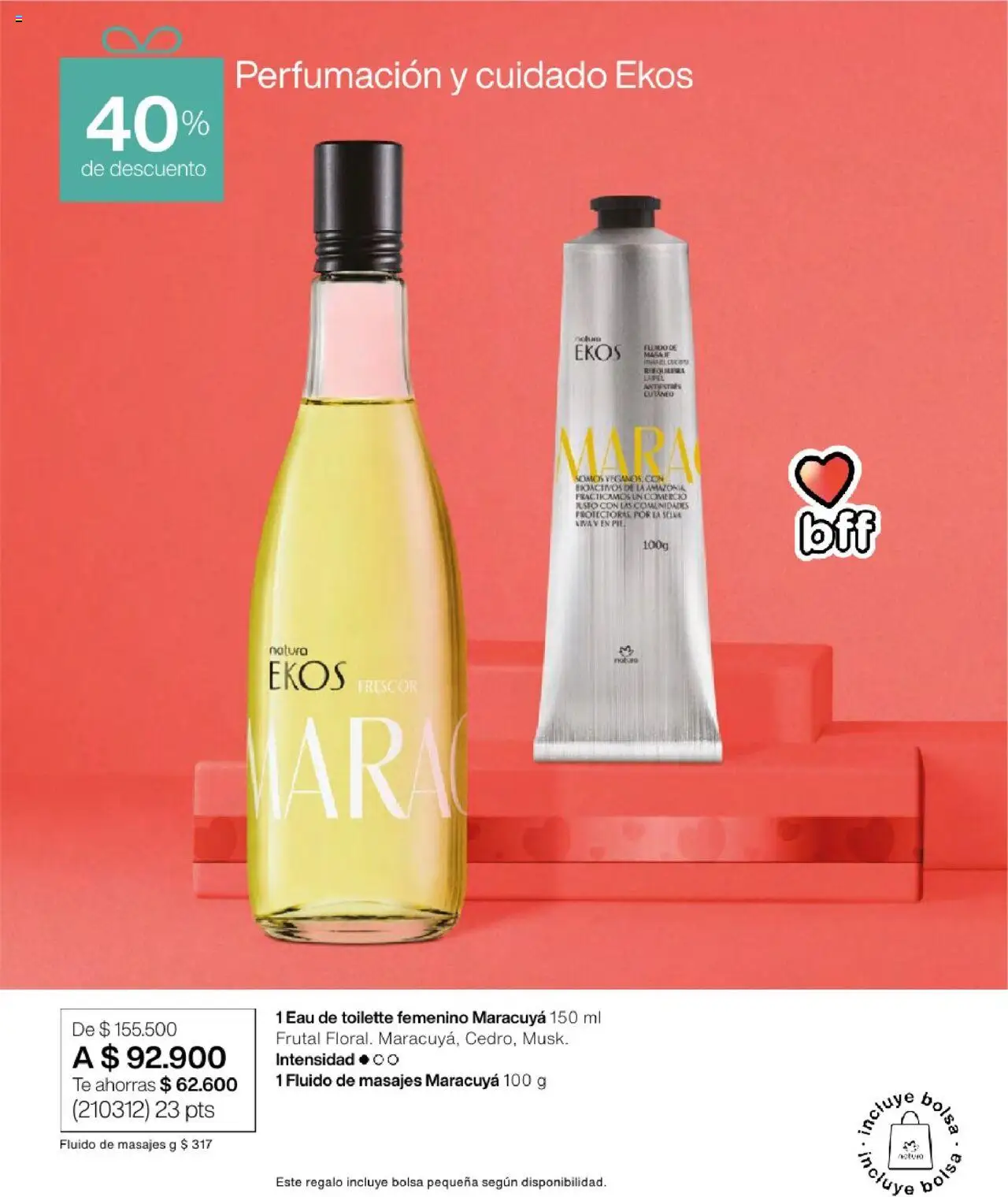 Natura revista - valida desde el 23.07.2025 | Página: 31 | Productos: Bolsa, Cloro, Maracuyá, Eau de toilette
