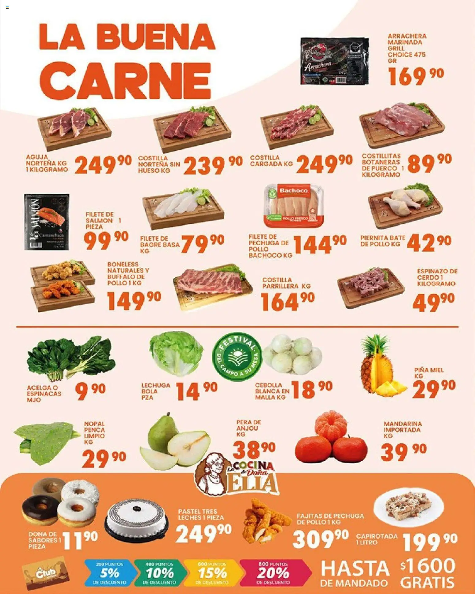 Nuevas ofertas de Alsuper válidas en toda la República Mexicana desde el 20.03.2026. ¡Encuentra las mejores ofertas en Alsuper folleto Durango! | Página: 2 | Productos: Pastel, Cerdo, Res, Piña