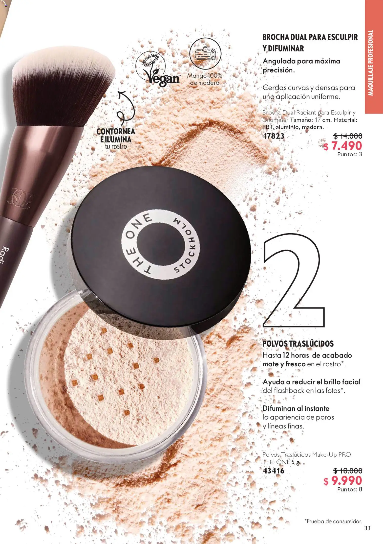 Oriflame catálogo │ válido desde el 14.02.2026 | Página: 33 | Productos: Brillo, Mango, Maquillaje, Mate