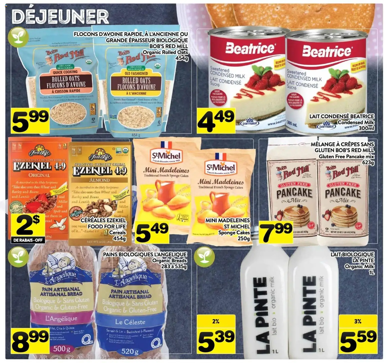 Pa Supermarché flyer valid from 17.11.2025 | Page: 7 | Products: Sponge, Bed, Milk, Bread