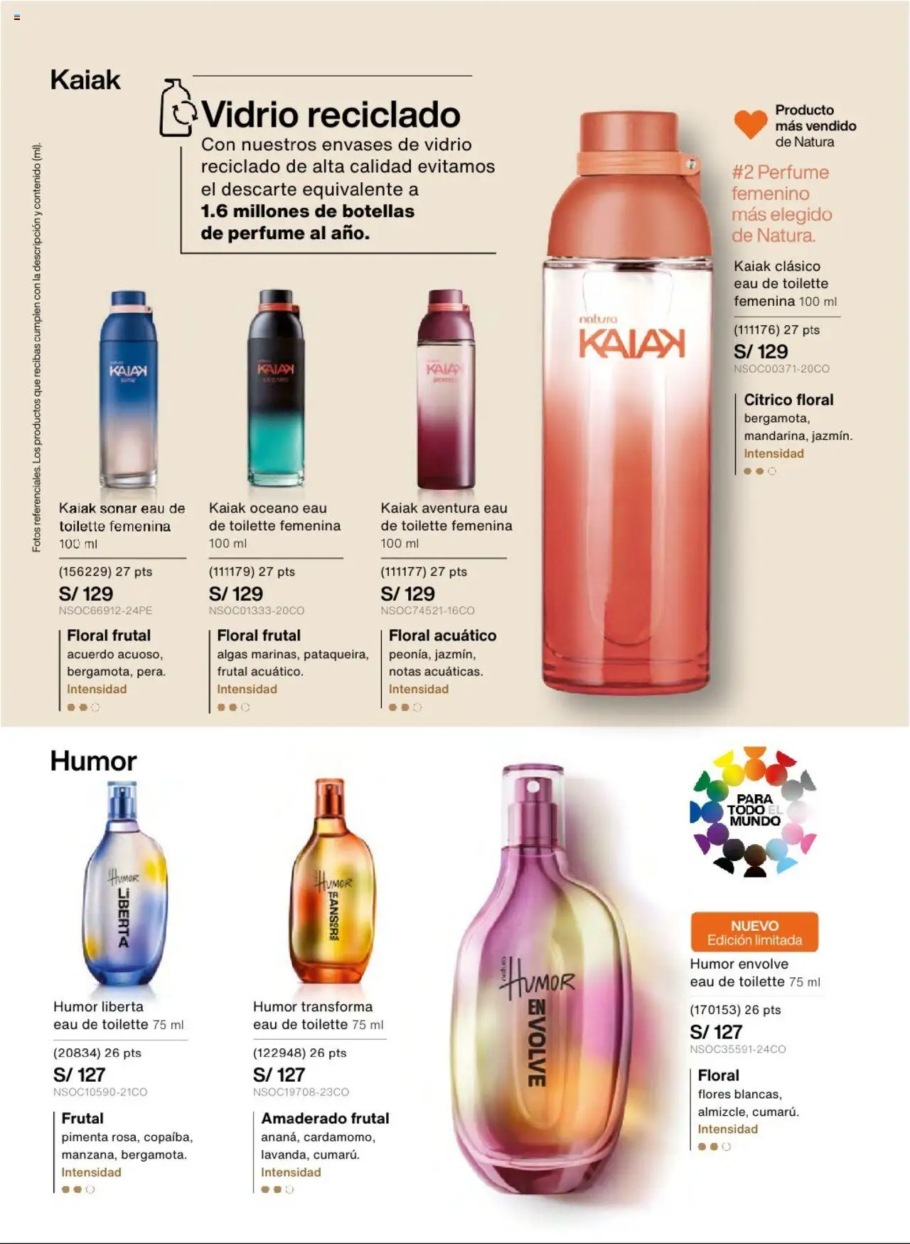 Catálogo Natura válido desde 01.07.2025 | Página: 48 | Productos: Perfume, EAU de Toilette