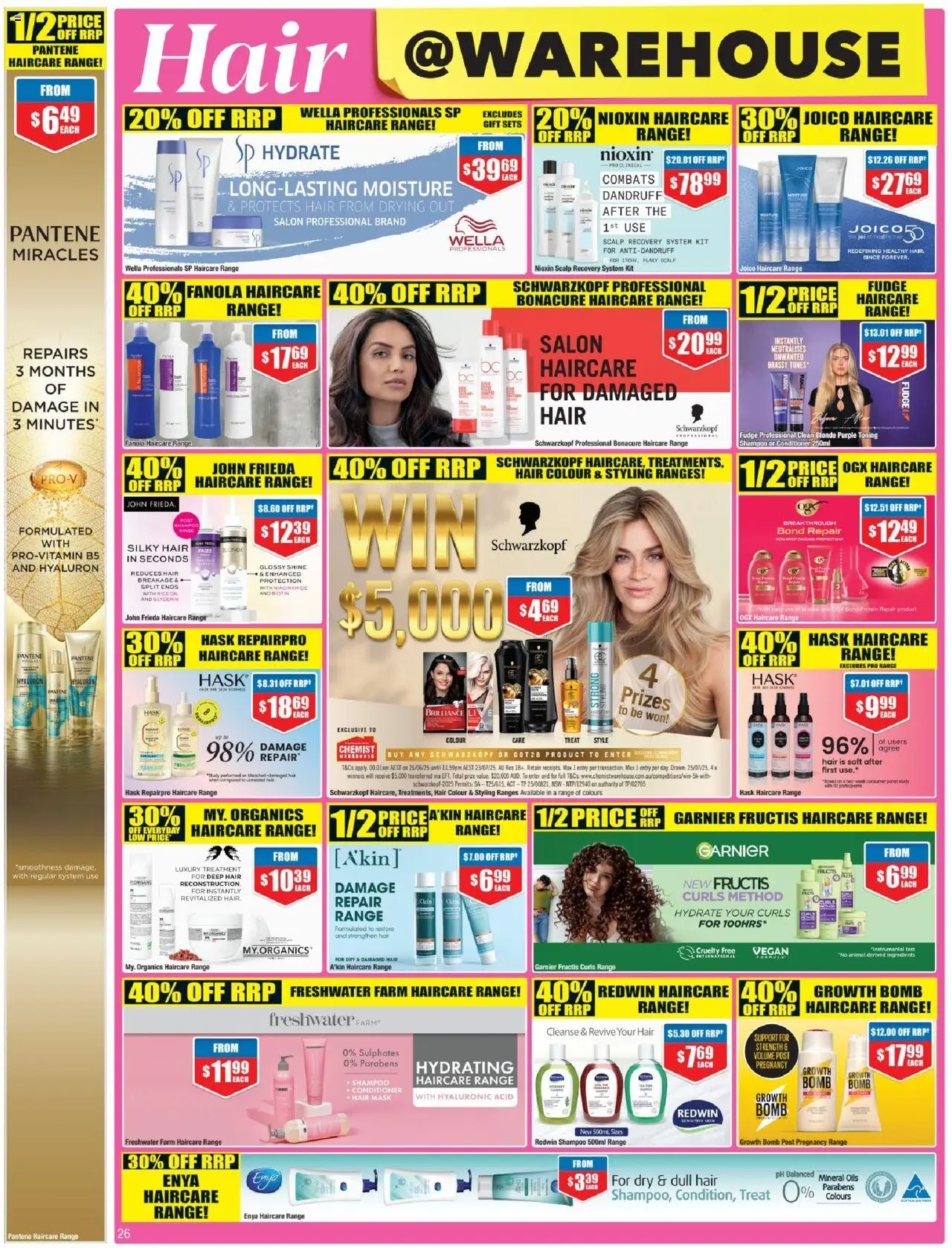Chemist Warehouse catalogue - valid from 26.06.2025 | Page: 26 | Products: Conditioner, Hair mask, Rice, Treatment