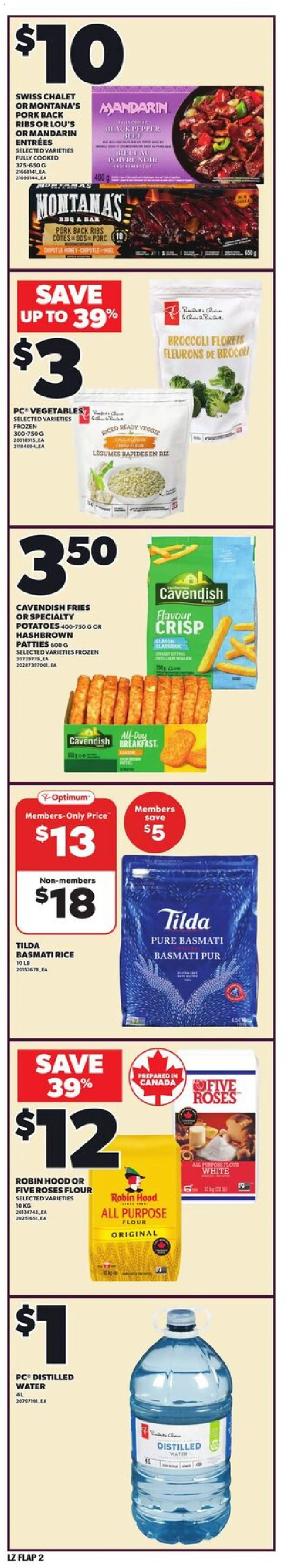 Zehrs flyer valid from 27.11.2025 | Page: 2 | Products: Rice, Potatoes, Pork