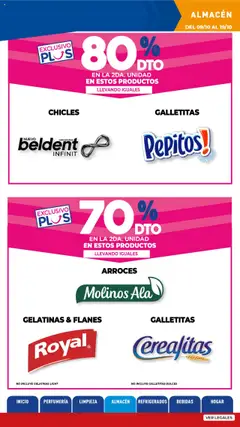 Vista previa La Anonima catálogo válido desde el 09.10.2025 | Página: 14 | Productos: Galletitas, Chicles