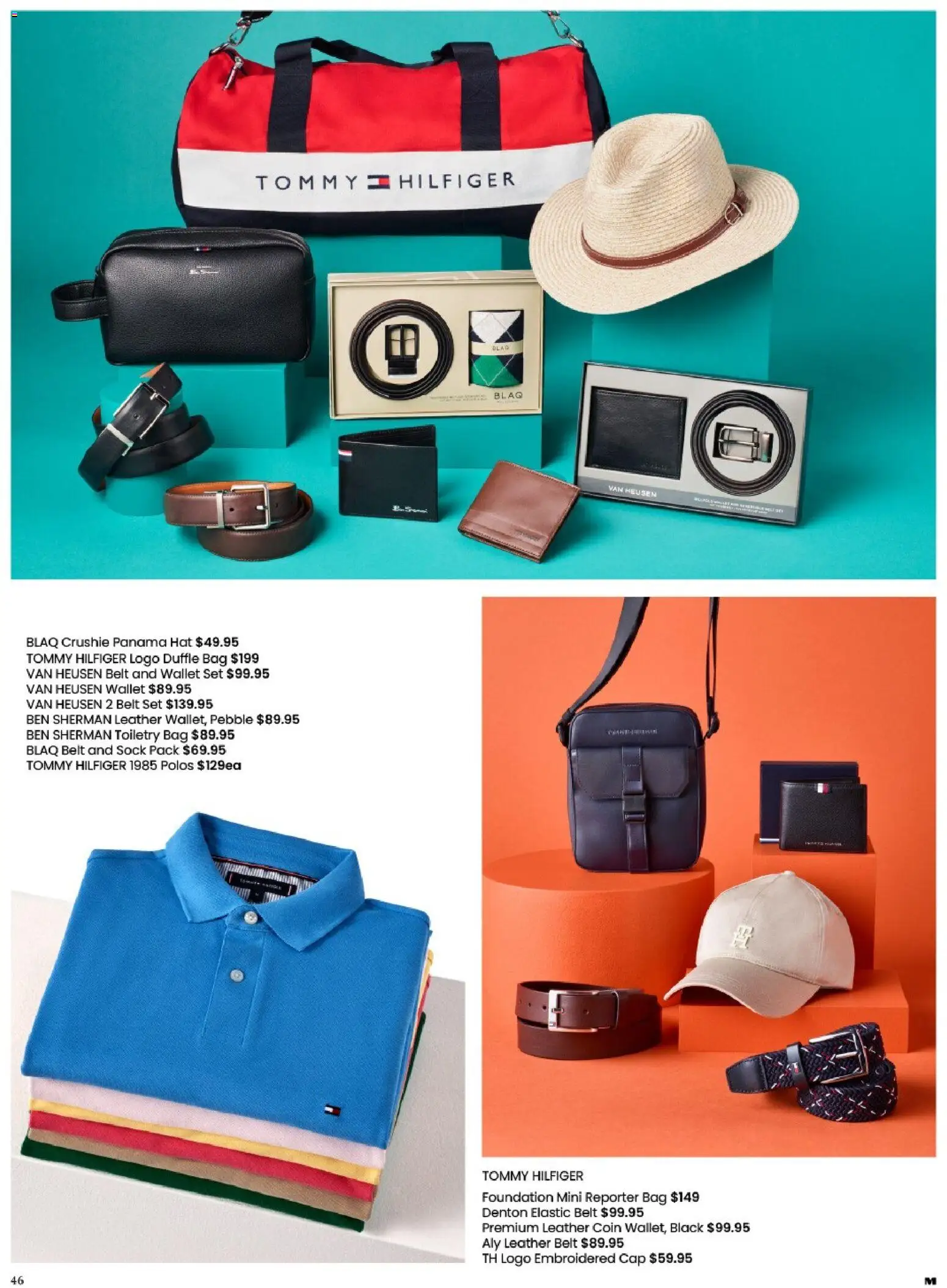 Myer catalogue - valid from 03.11.2025 | Page: 46 | Products: Polos, Cap, Foundation, Bag