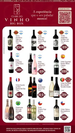 Big Box - Ofertas Vinhos - Pré-Visualização do folheto da loja Big Box, válido de 26.12.2025