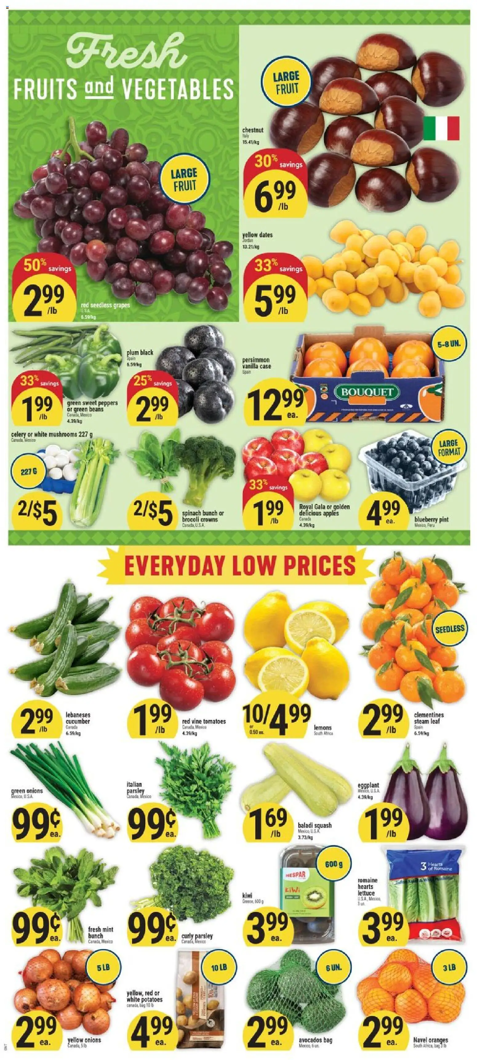Adonis flyer valid from 13.11.2025 | Page: 3 | Products: Kiwi, Bag, Oranges, Tomatoes