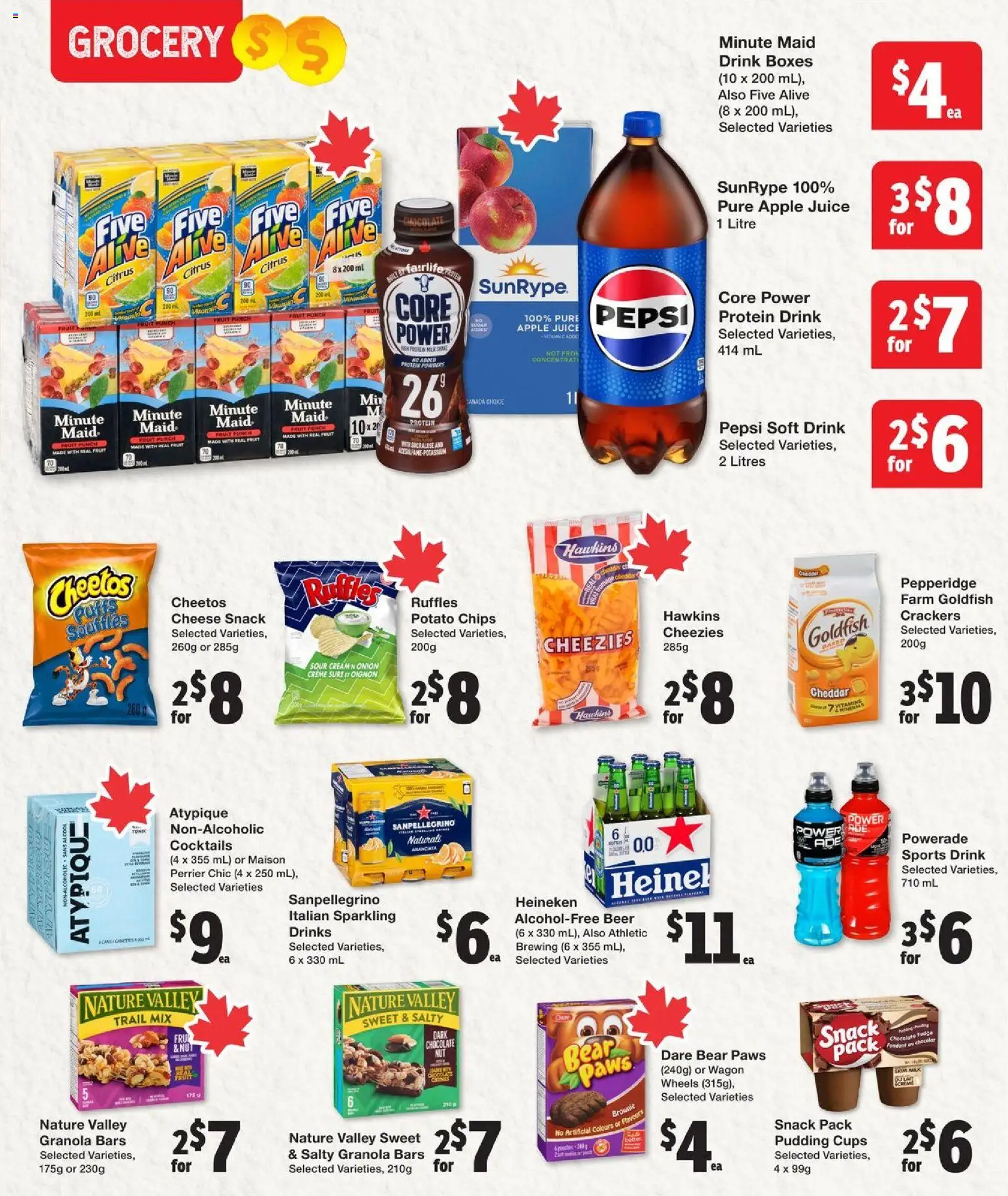 Quality Foods flyer valid from 01.01.2026 | Page: 10 | Products: Sour cream, Chips, Cream, Beer