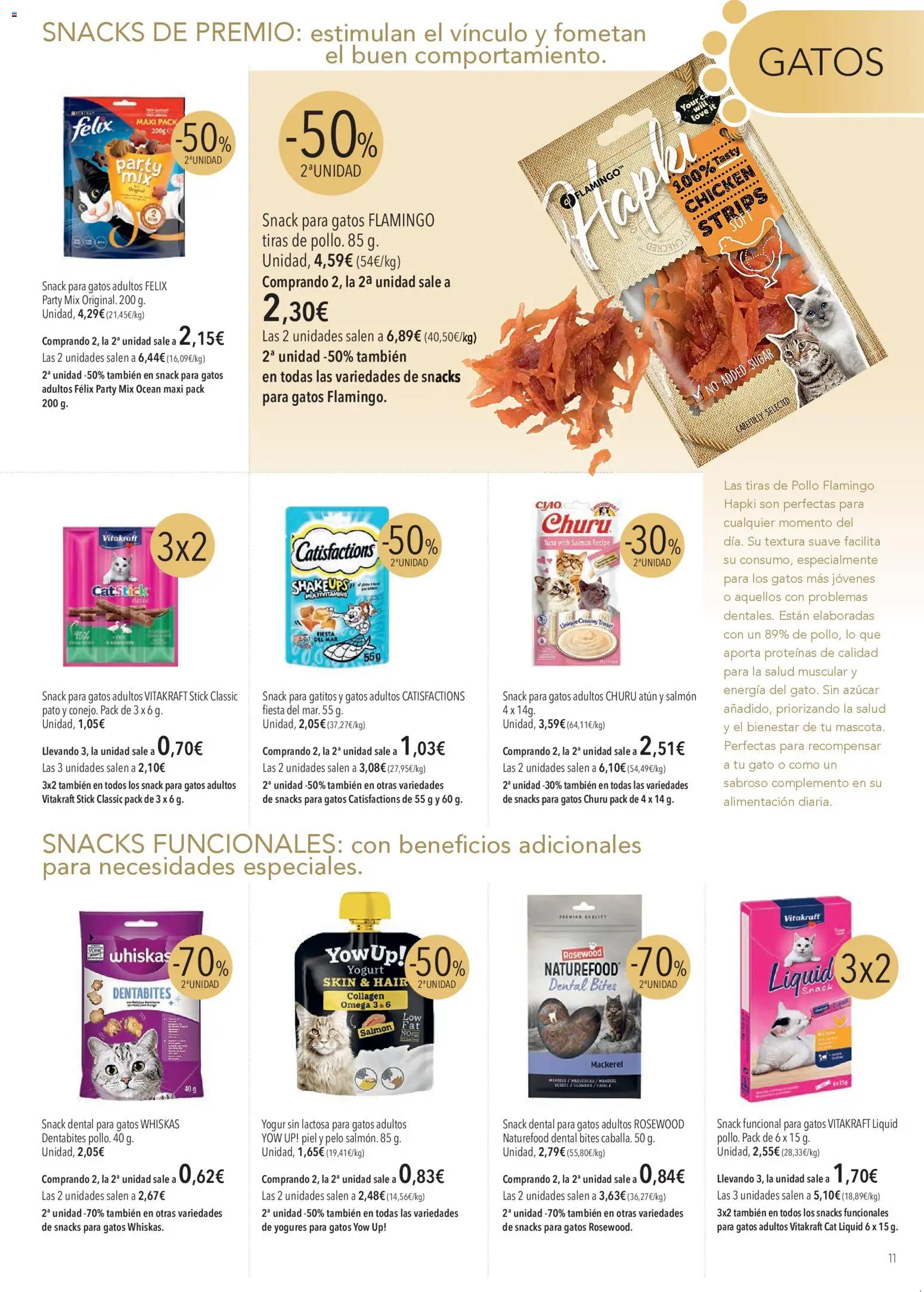 Nuevas ofertas de El Corte Inglés válidas en toda la República Mexicana desde el 07.01.2026. ¡Encuentra las mejores ofertas en El Corte Inglés catálogo Mascota ! | Página: 11 | Productos: Pollo, Azúcar, Atún, Yogur