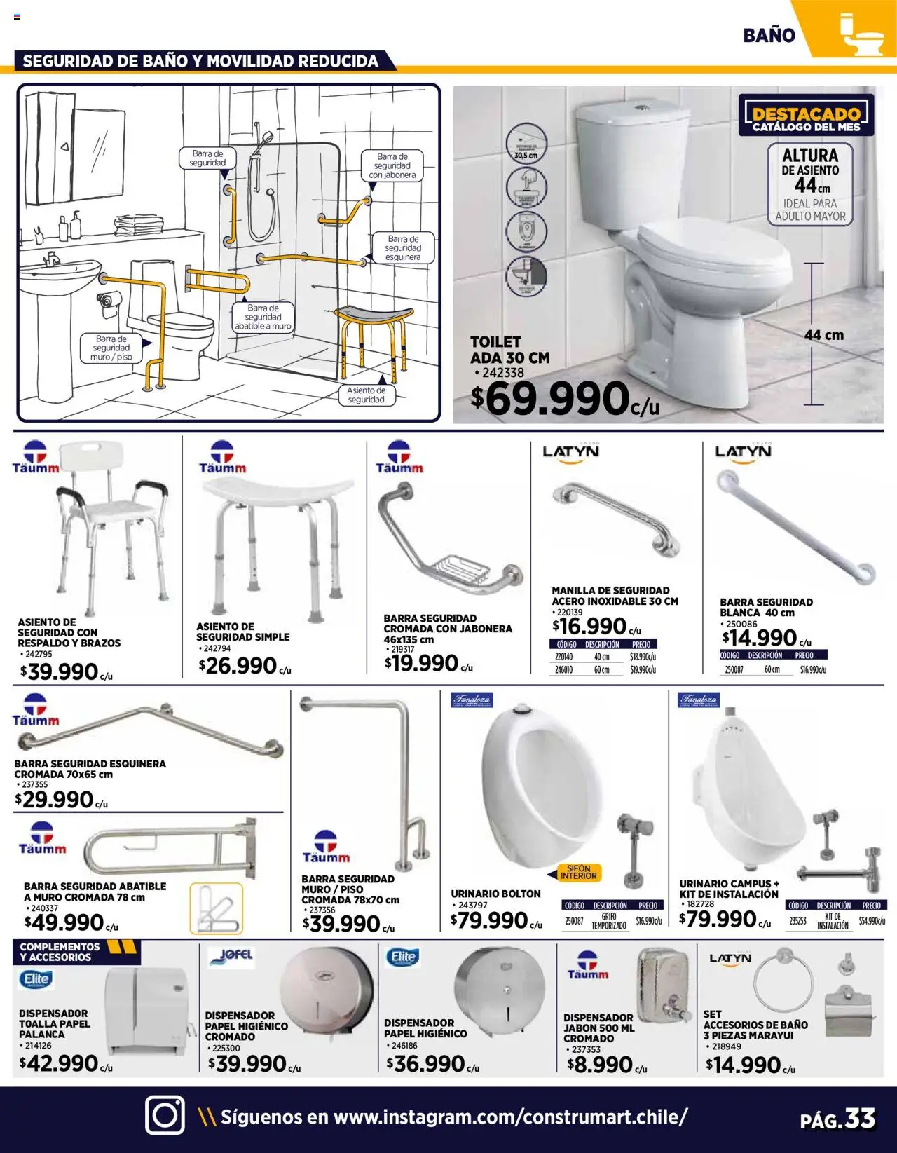 Construmart ofertas  │ válido desde el 10.06.2025 | Página: 33 | Productos: Toalla, Papel higiénico, Baño, Jabón