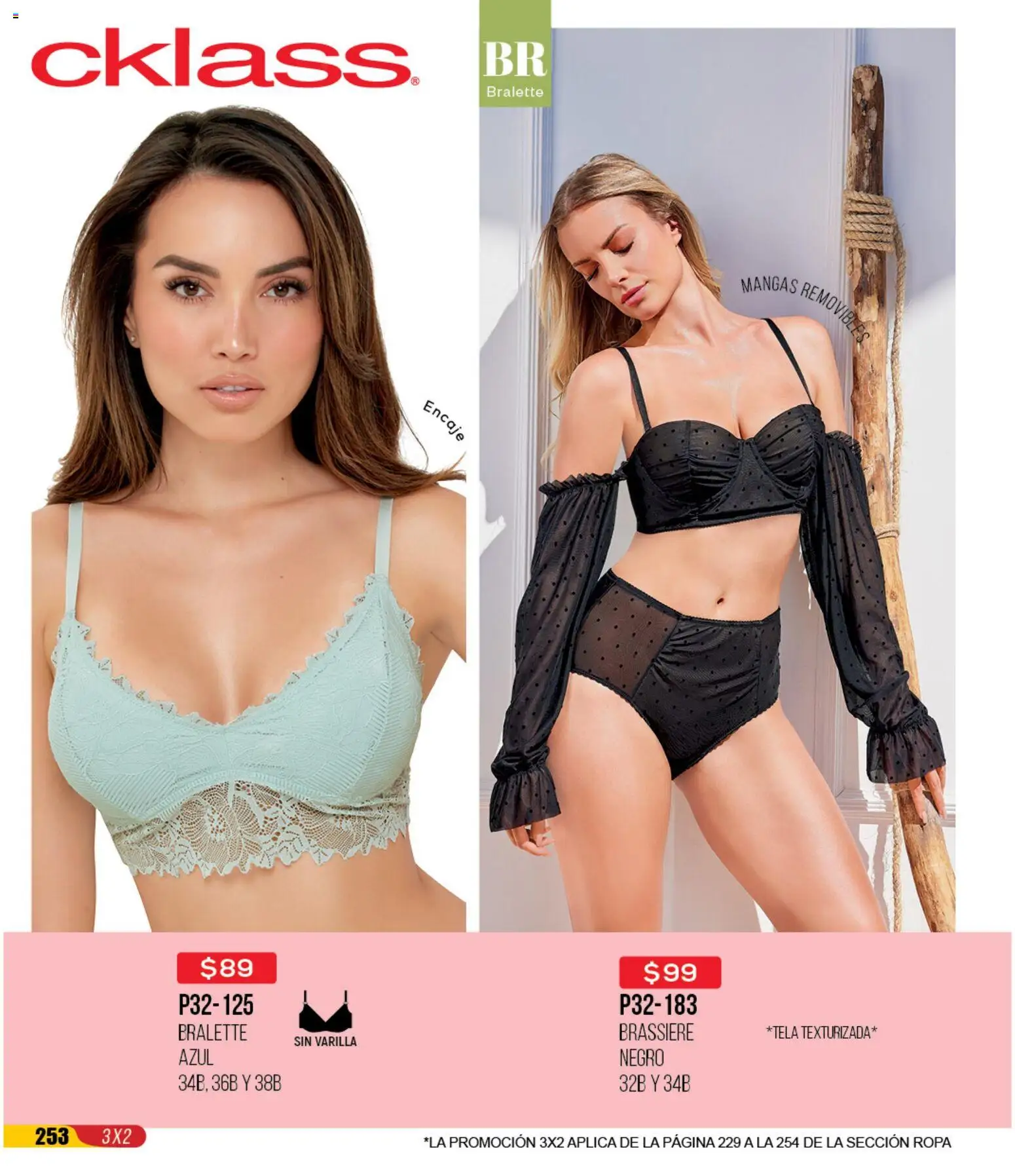 Nuevas ofertas de Cklass válidas en toda la República Mexicana desde el 30.11.2025. ¡Encuentra las mejores ofertas en Cklass catálogo Rebajas Navideñas Ropa! | Página: 254 | Productos: Ropa