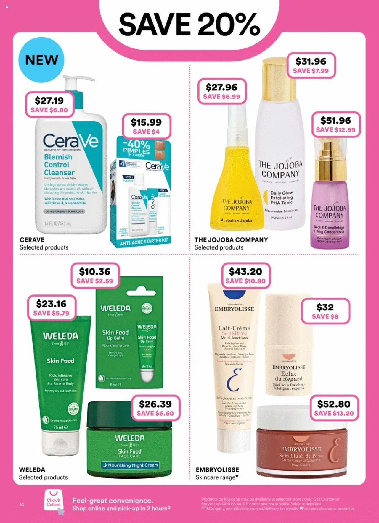 Priceline Pharmacy catalogue - valid from 14.08.2025 | Page: 14 | Products: Blush, Makeup, Blemish, Night cream