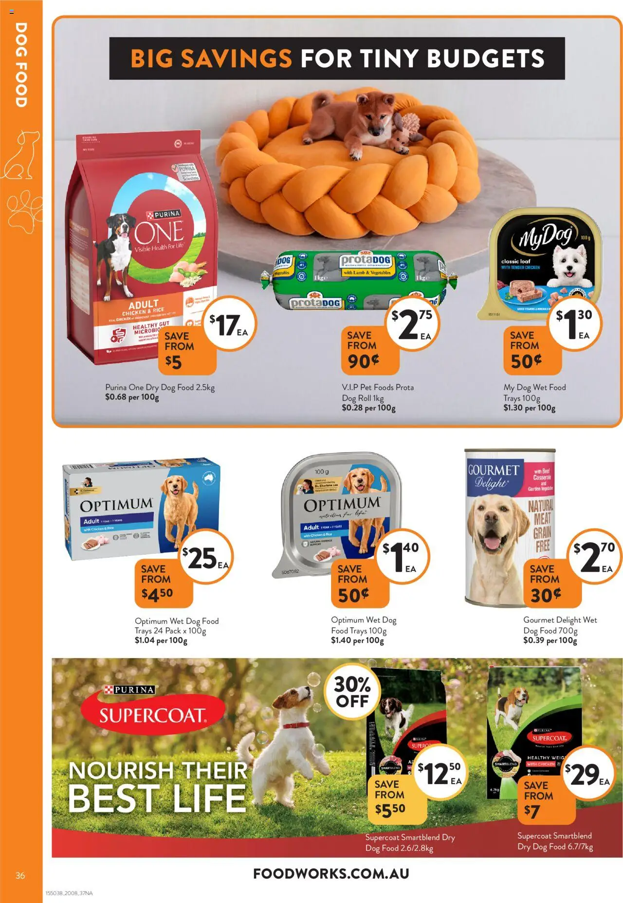 Foodworks catalogue - valid from 20.08.2025 | Page: 36 | Products: Chicken, Lamb, Meat, Vegetables