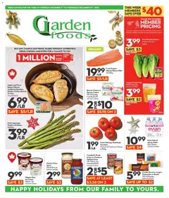 Preview of Longo's - Garden Foods from shop Longo's valid from 04.12.2025 | Page: 1 | Products: Cream, Ice cream, Cheese, Tomatoes