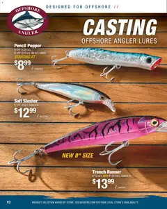 Preview of Cabela's weekly ads valid from 15.12.2025 | Page: 92 | Products: Pencil, Salt