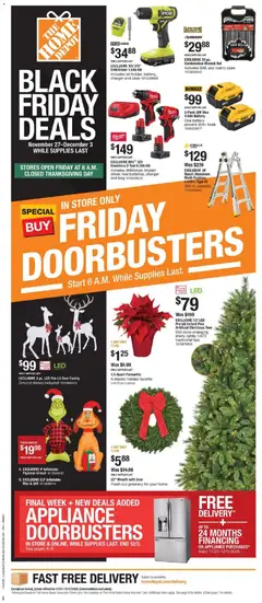Preview of Home Depot weekly ads valid from 27.11.2025