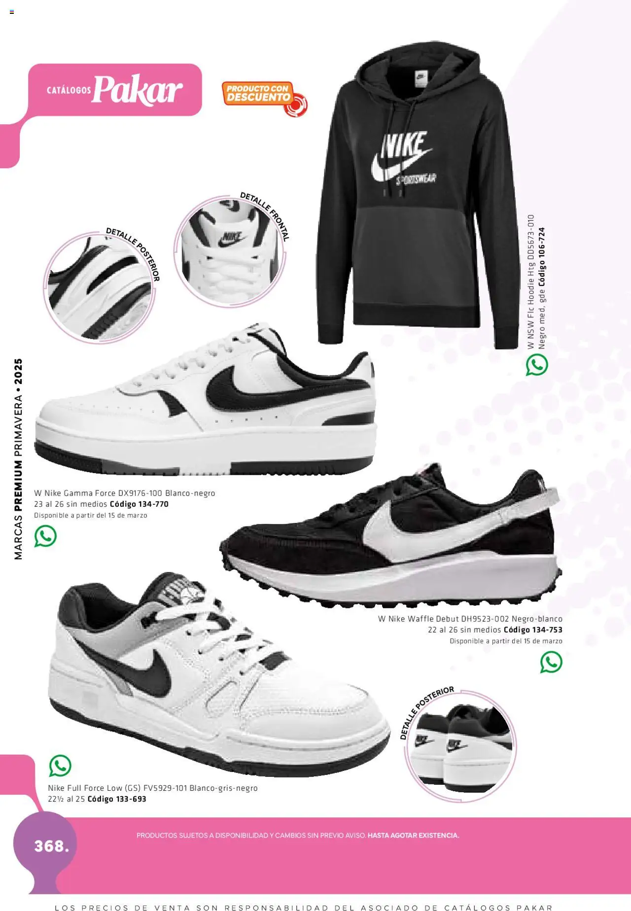 Nuevas ofertas de SC Pakar válidas en toda la República Mexicana desde el 06.03.2025. ¡Encuentra las mejores ofertas en SC Pakar catálogo Women! | Página: 368