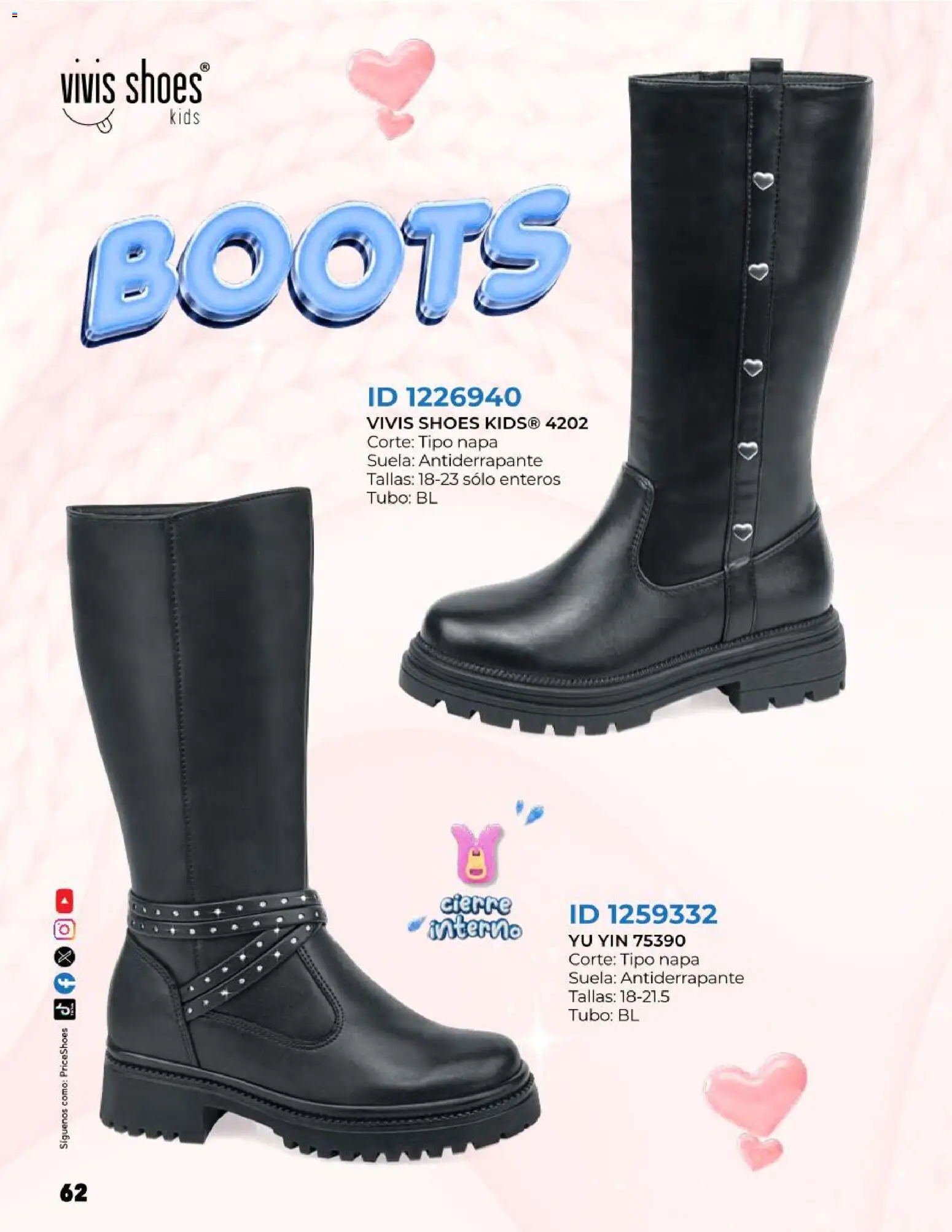 Nuevas ofertas de Price Shoes válidas en toda la República Mexicana desde el 27.10.2025. ¡Encuentra las mejores ofertas en Price Shoes catálogo Kids todo en uno! | Página: 62