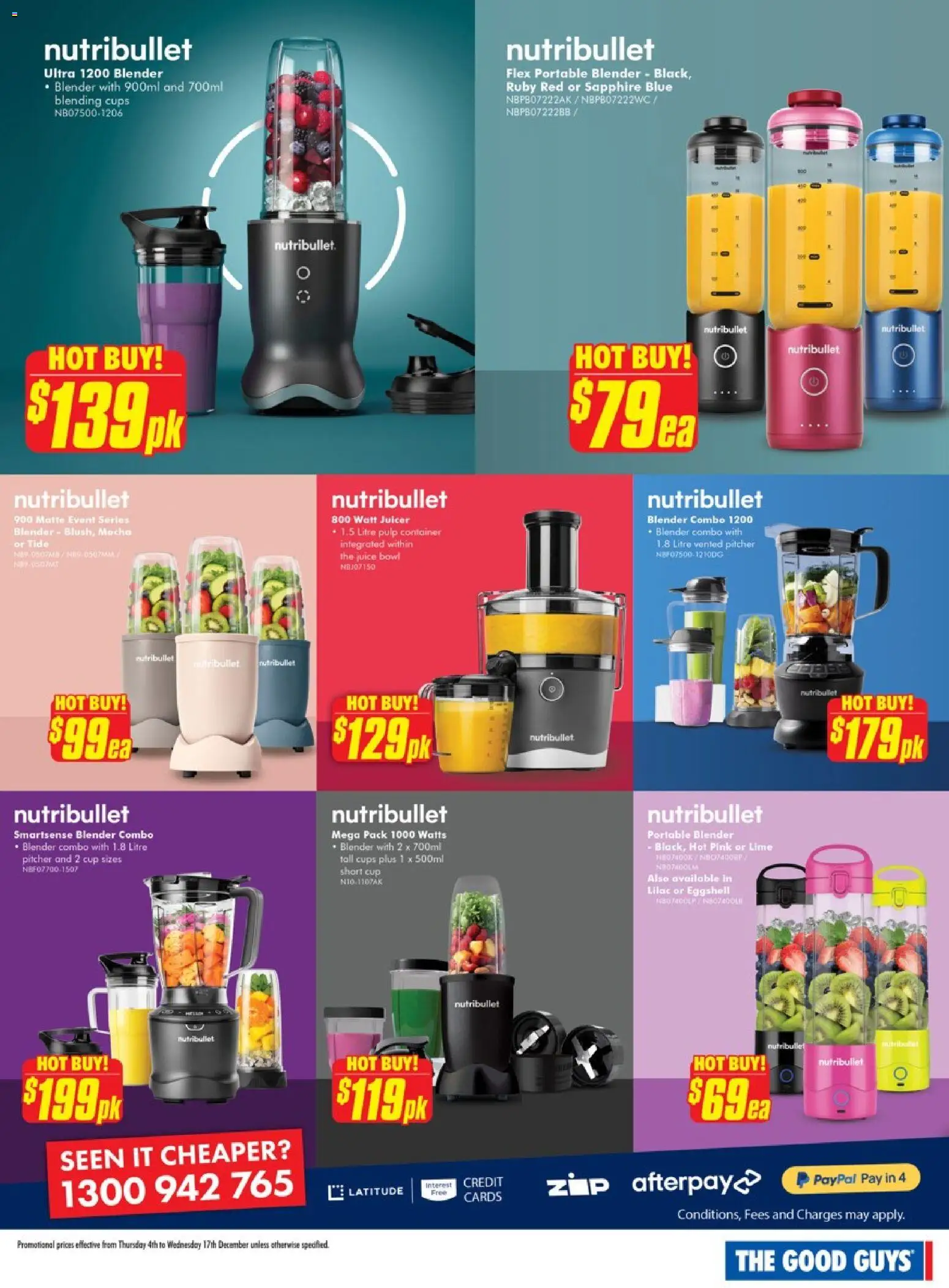 The Good Guys catalogue - valid from 03.12.2025 | Page: 6 | Products: Cups, Lime, Blender, Juicer