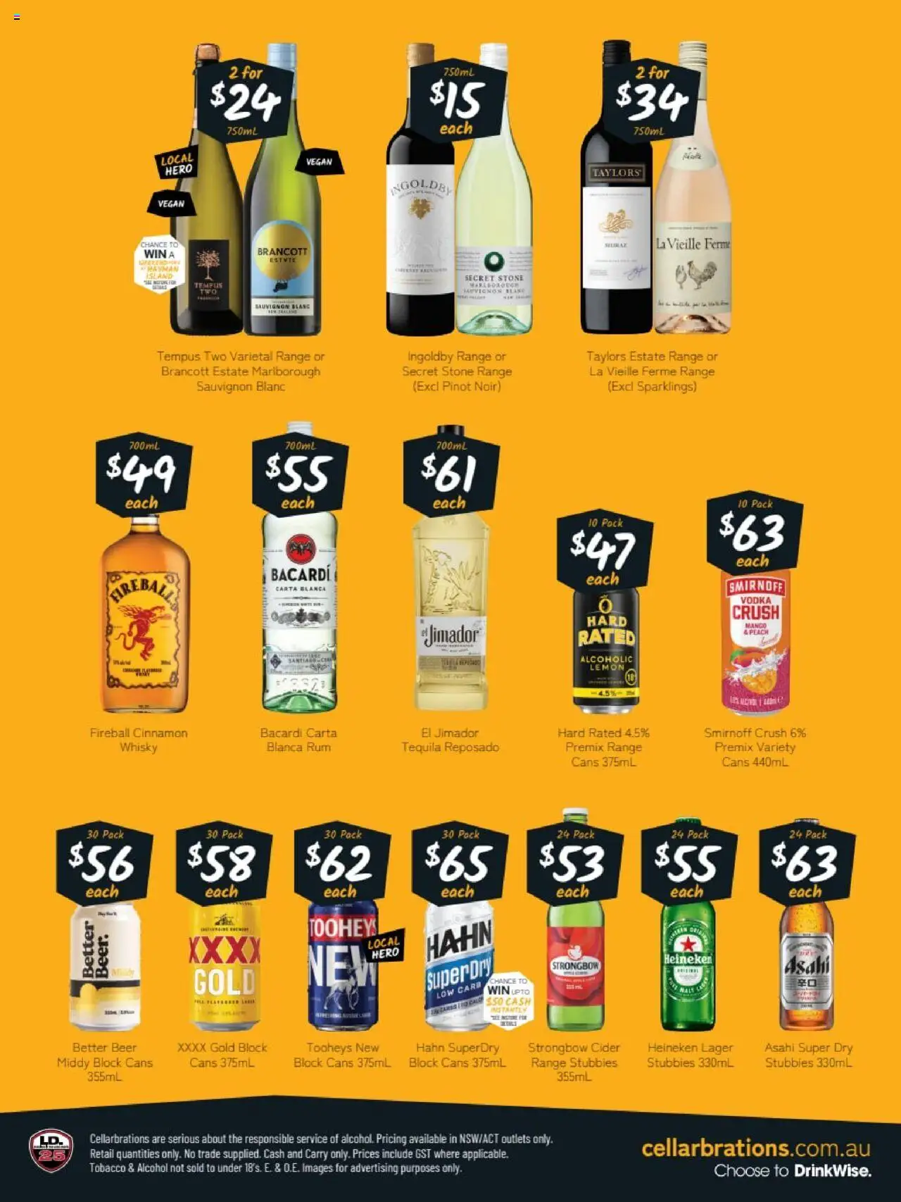 Cellarbrations catalogue - valid from 20.10.2025 | Page: 2 | Products: Beer, Vodka, Lemon, Peach