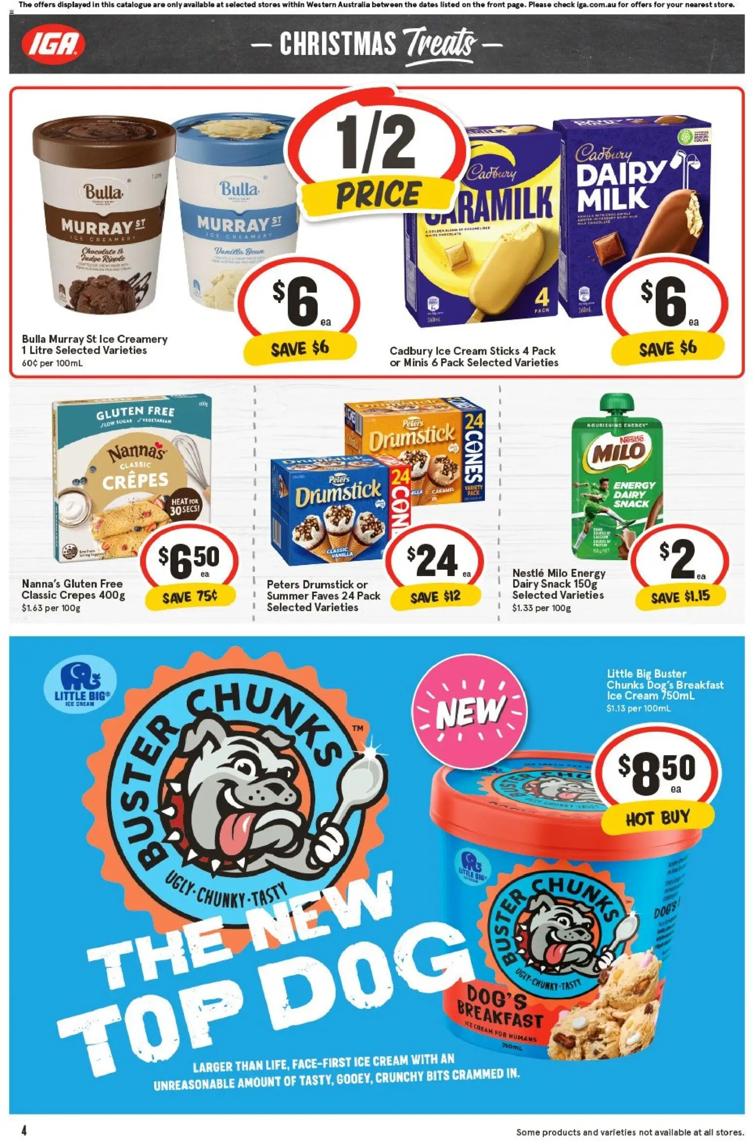IGA catalogue - valid from 29.10.2025 | Page: 7 | Products: Milk, Dairy, Chocolate, Sugar