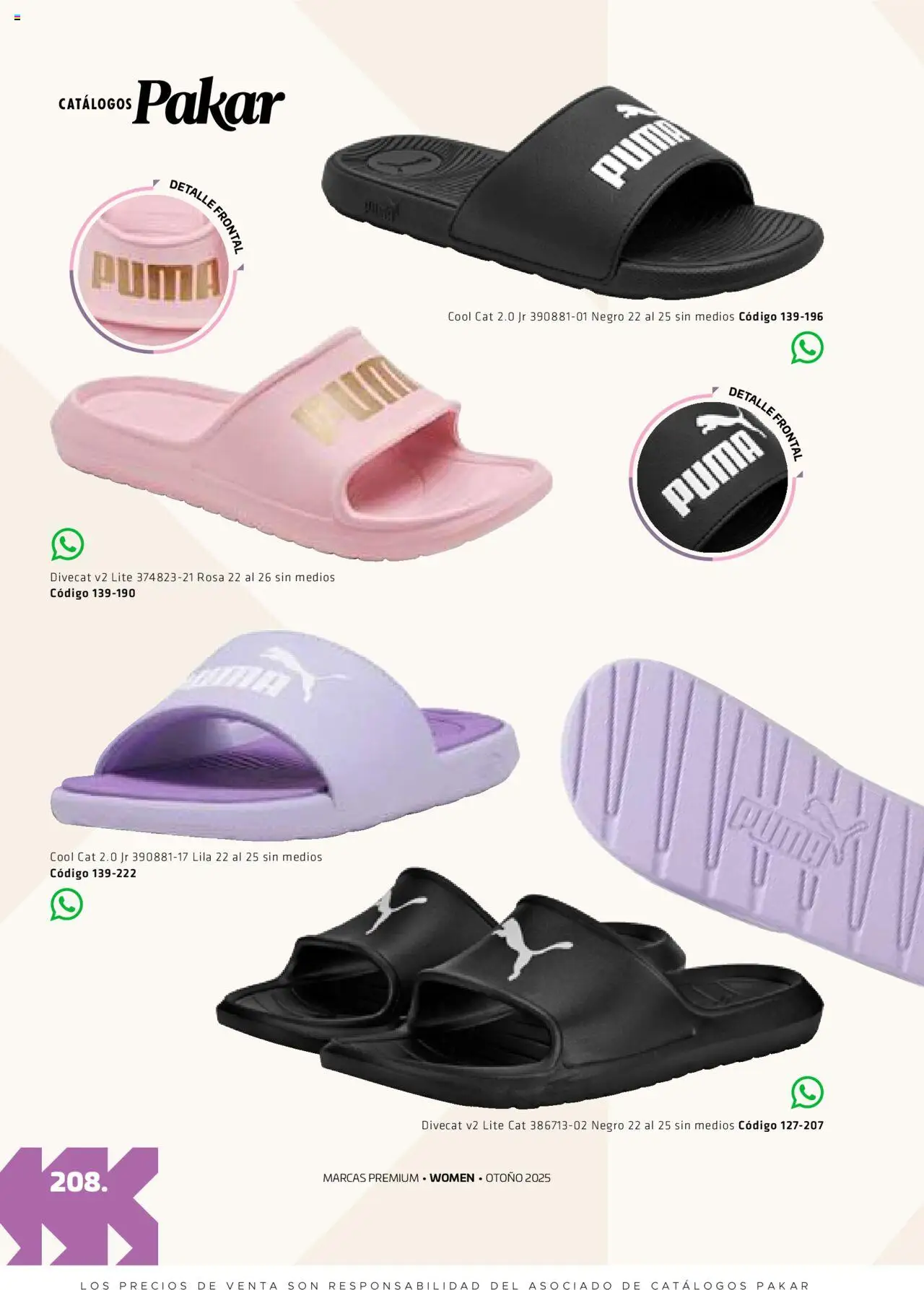 Nuevas ofertas de SC Pakar válidas en toda la República Mexicana desde el 29.08.2025. ¡Encuentra las mejores ofertas en SC Pakar - Catálogo Otoño Women! | Página: 208