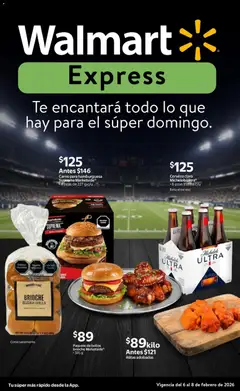 Vista previa de Walmart Express folleto Ofertas, nuevo folleto de la tienda, válido en México a partir del 06.02.2026