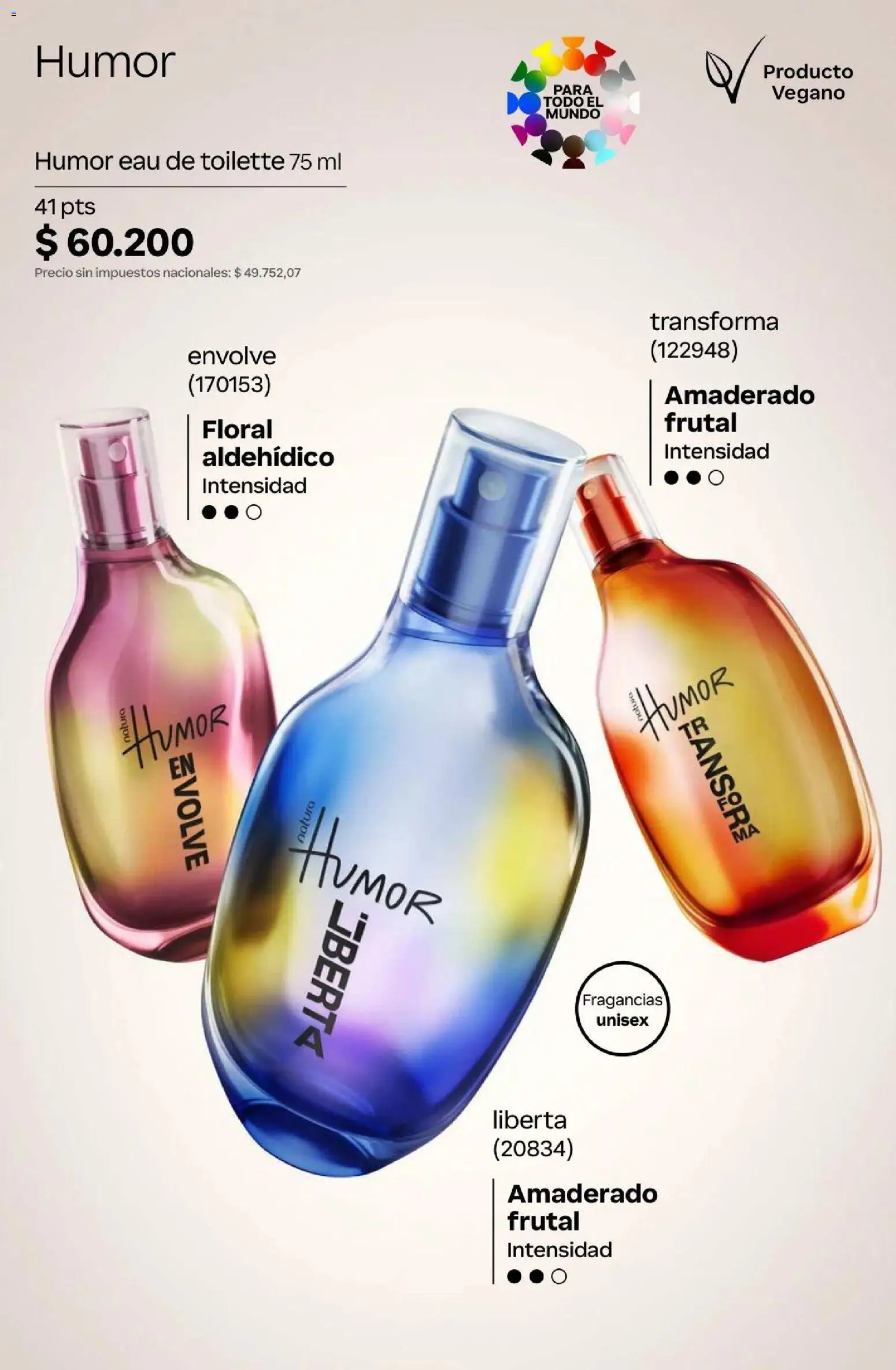 Natura Catálogo Ciclo 4/2026 │ válido desde el 01.04.2026 | Página: 98 | Productos: Eau de toilette
