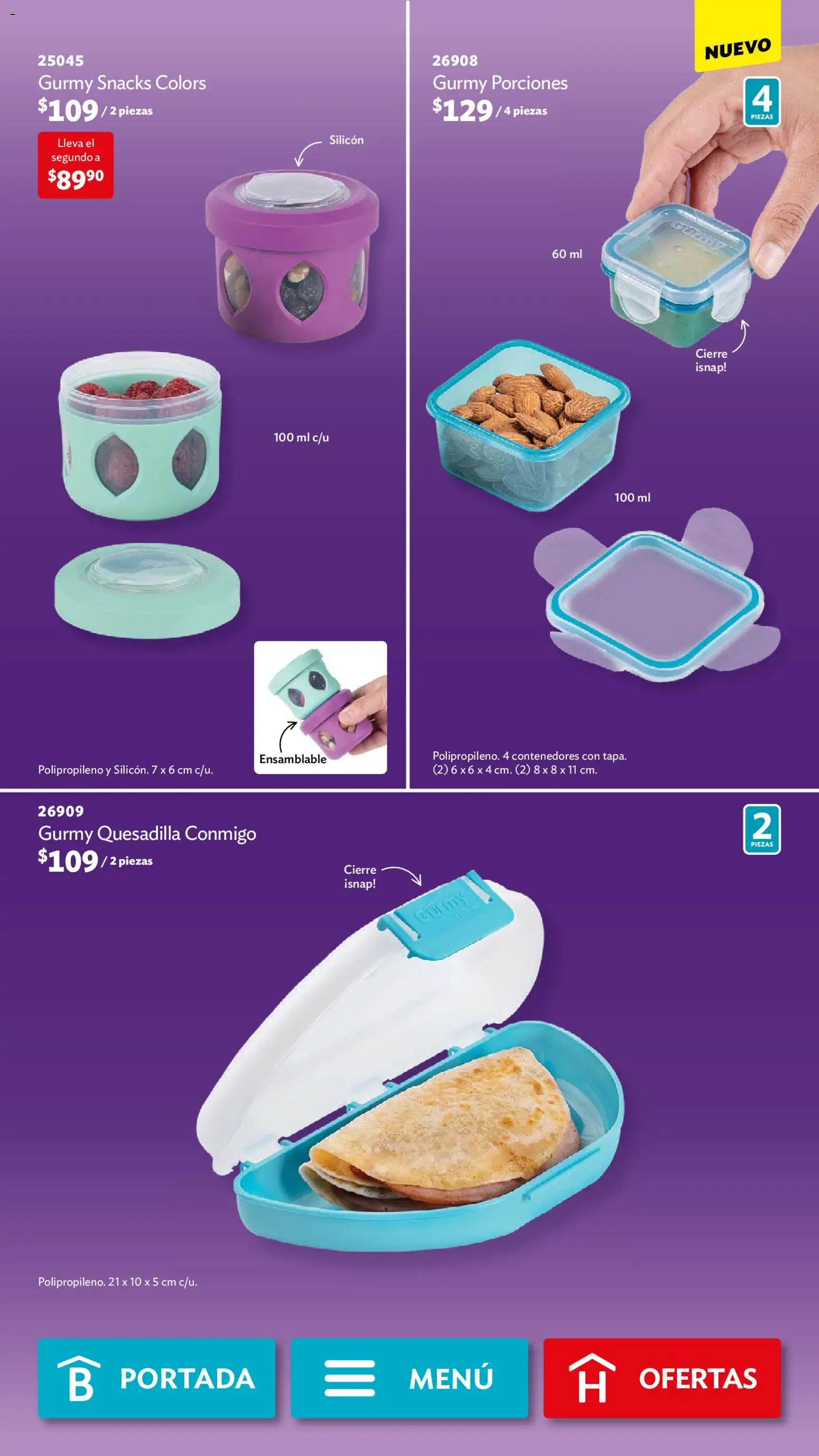 Nuevas ofertas de Betterware válidas en toda la República Mexicana desde el 02.02.2026. ¡Encuentra las mejores ofertas en Betterware campaña 2 2026! | Página: 67