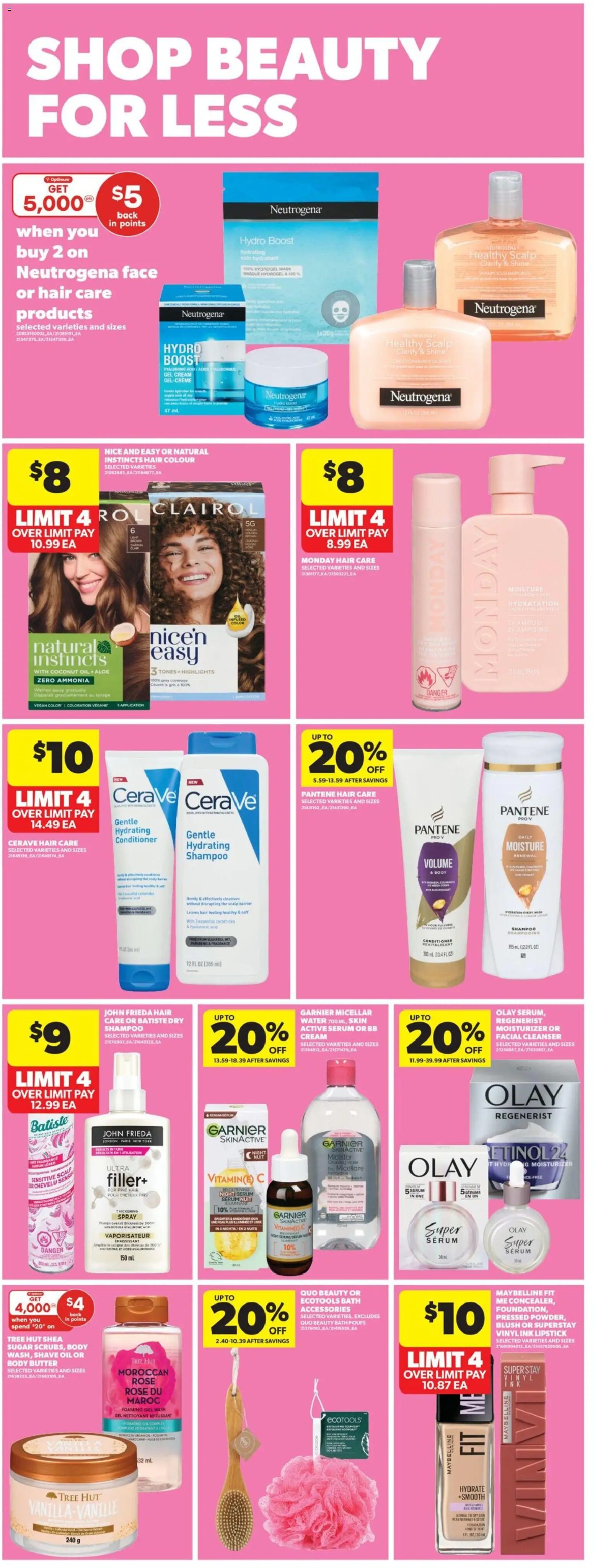 Real Canadian Superstore flyer valid from 22.01.2026 | Page: 26 | Products: Blush, Conditioner, Mask, Butter