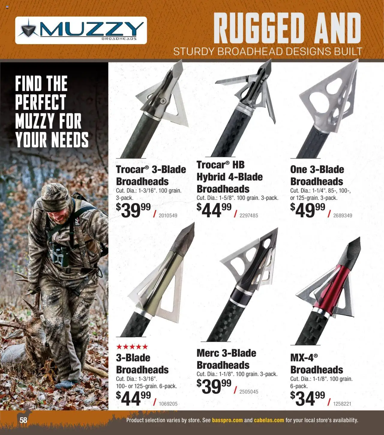Cabela's Archery 25 - valid from 15.07.2025 | Page: 58 | Products: Broadhead
