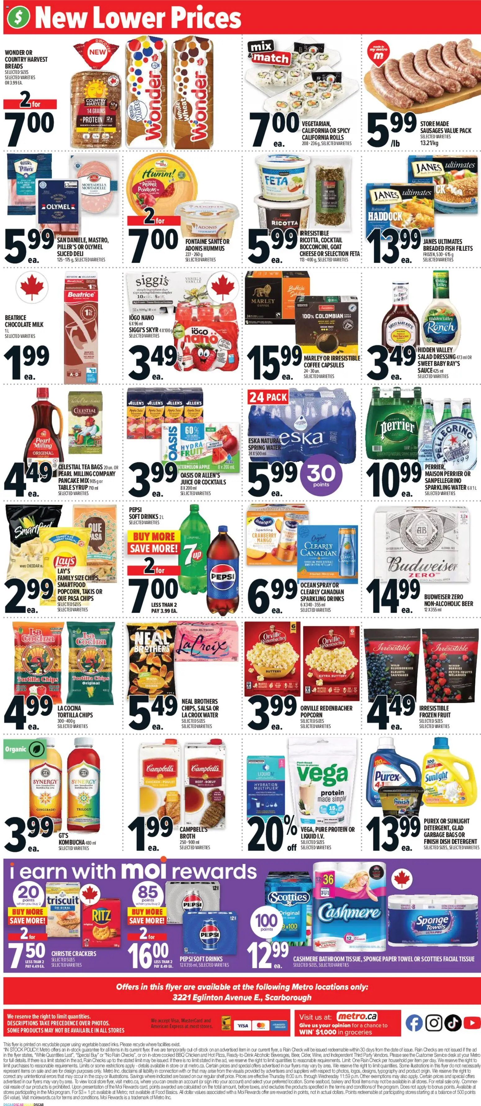 Metro flyer valid from 20.11.2025 | Page: 4 | Products: Tea, Chips, Bakery, Chicken