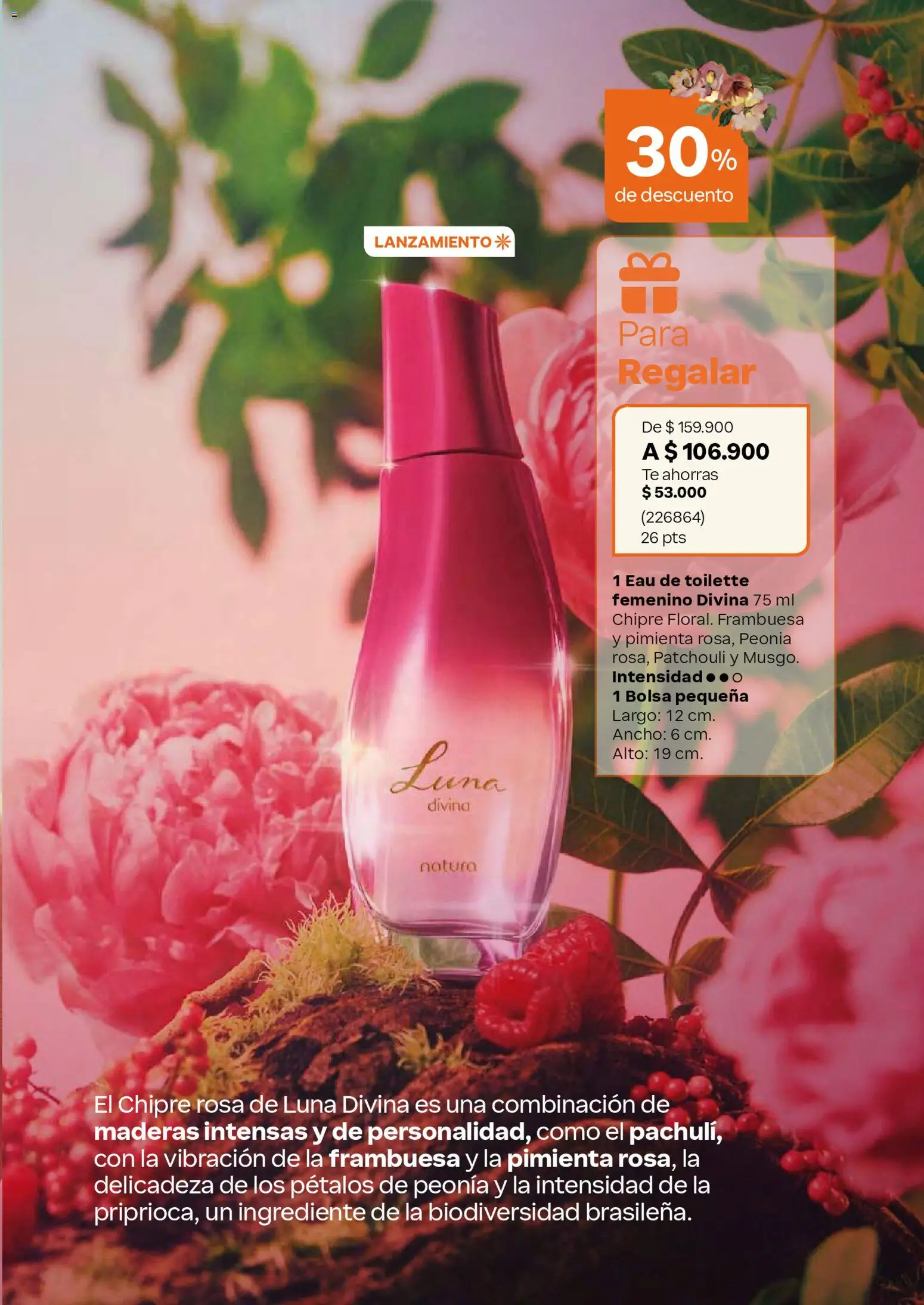 Natura revista - valida desde el 01.03.2026 | Página: 57 | Productos: Pimienta, Bolsa, Eau de toilette, Combinación