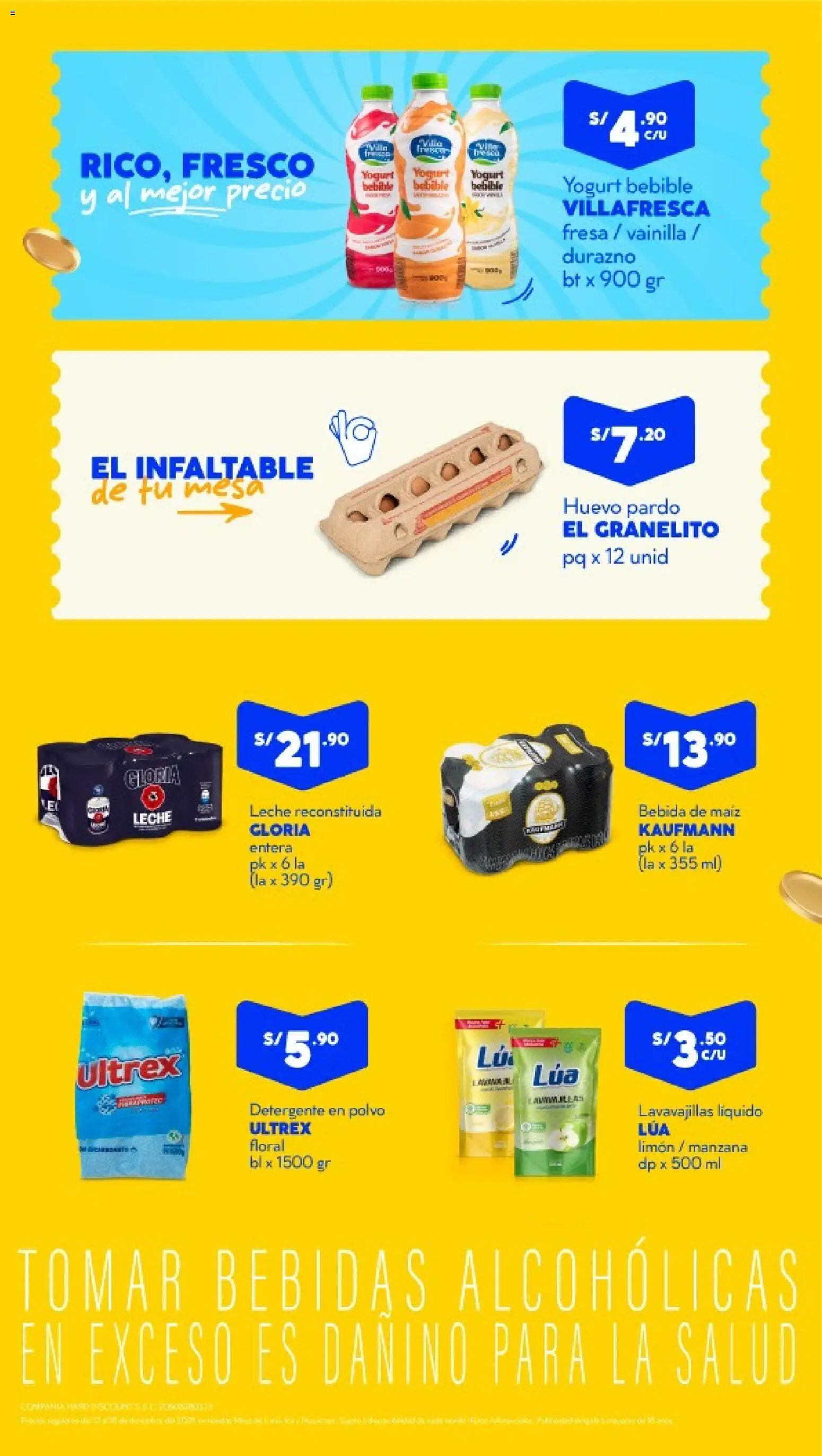 Catálogo Mass válido desde 12.12.2025 | Página: 2 | Productos: Detergente, Leche, Yogurt, Polvo