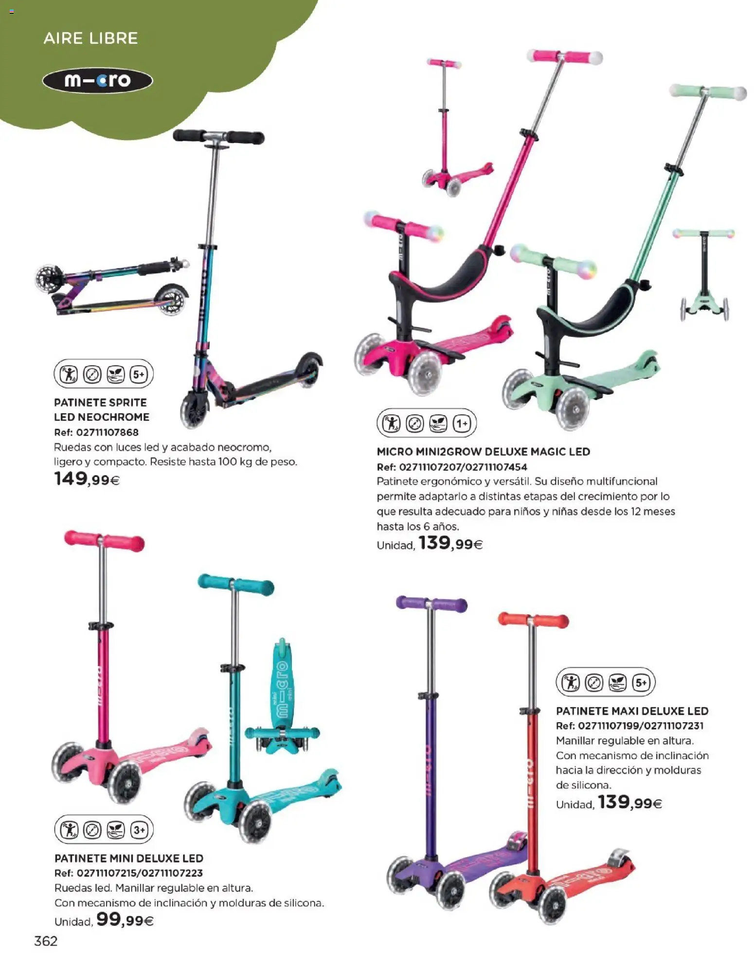 Nuevas ofertas de El Corte Inglés válidas en toda la República Mexicana desde el 27.10.2025. ¡Encuentra las mejores ofertas en El Corte Inglés catálogo Juguetes! | Página: 362