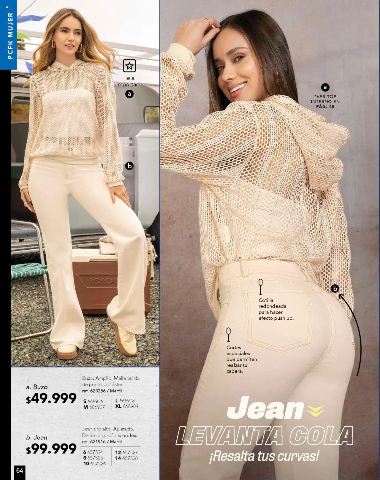 Pacifika revista - valida desde el 16.06.2025 | Página: 70 | Productos: Algodón, Jean, Buzo, Top