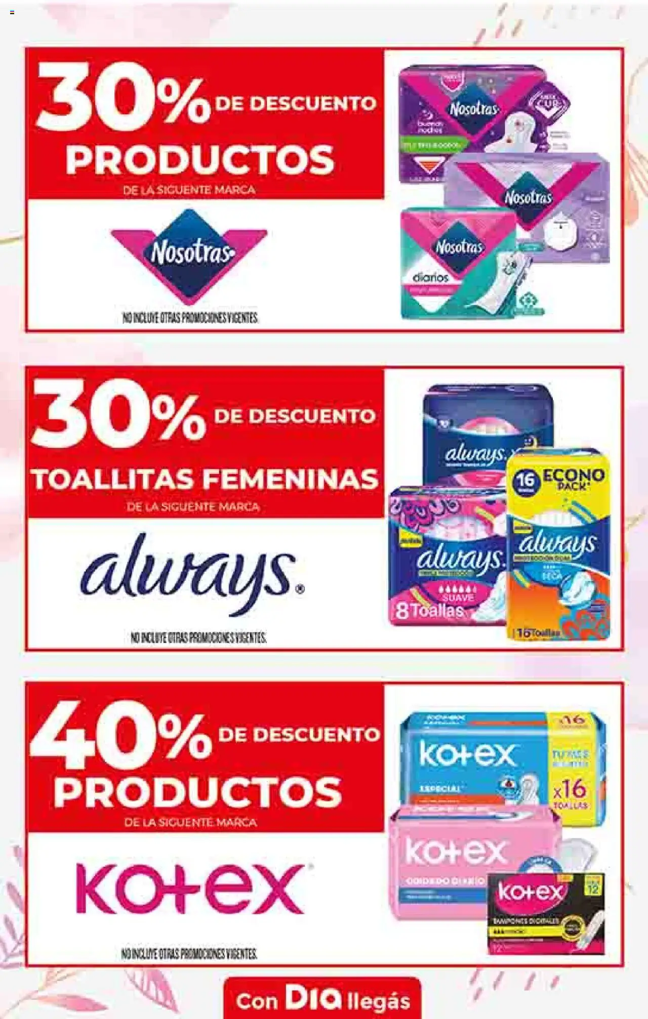 Supermercado DIA Ofertas │ válido desde el 18.06.2025 | Página: 56 | Productos: Toallas, Toallitas femeninas