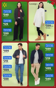 Vista previa de Walmart catálogo Ropa de invierno , nuevo folleto de la tienda, válido en México a partir del 03.12.2025 | Página: 2