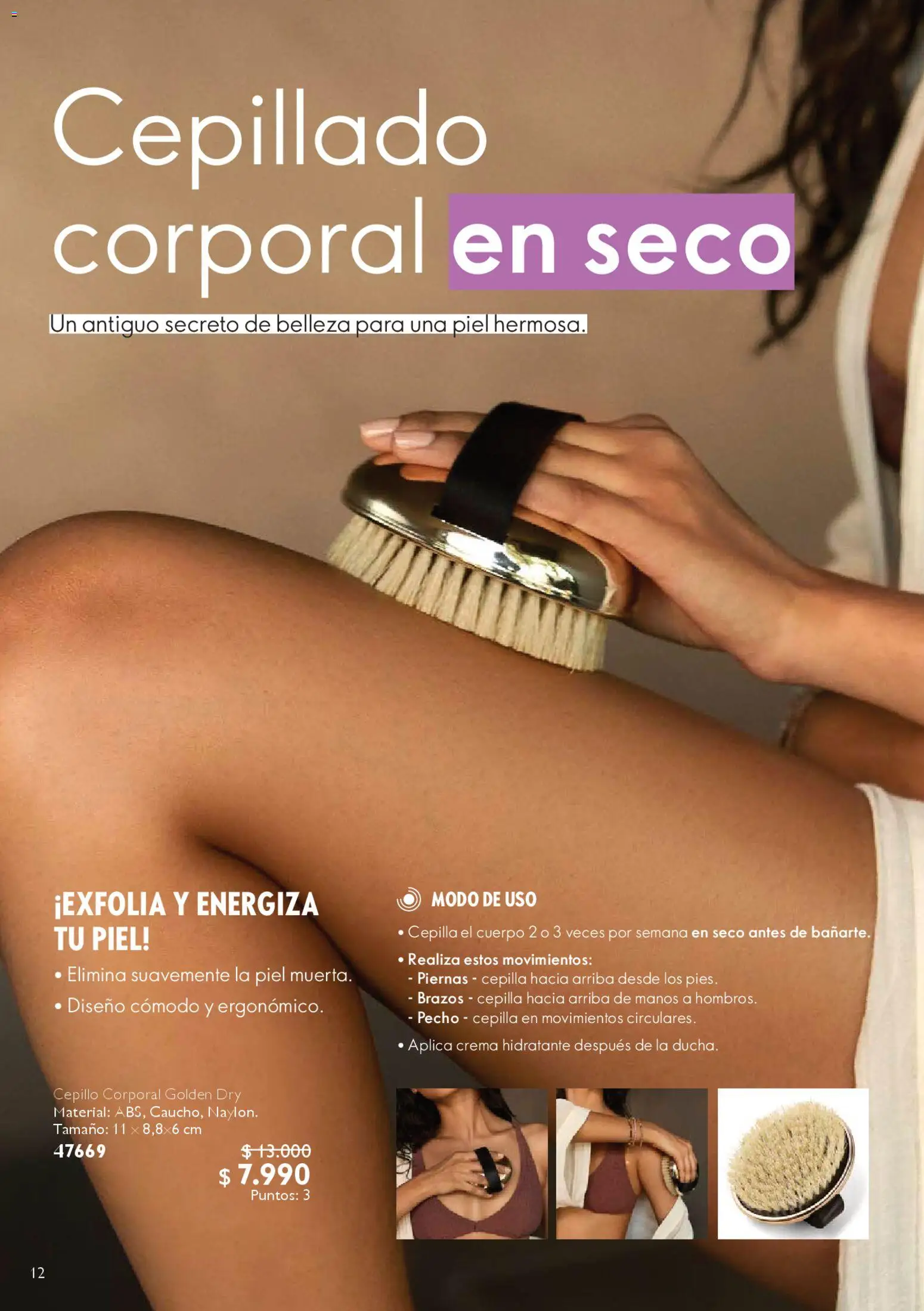 Oriflame catálogo │ válido desde el 07.03.2026 | Página: 12 | Productos: Cepillo, Crema