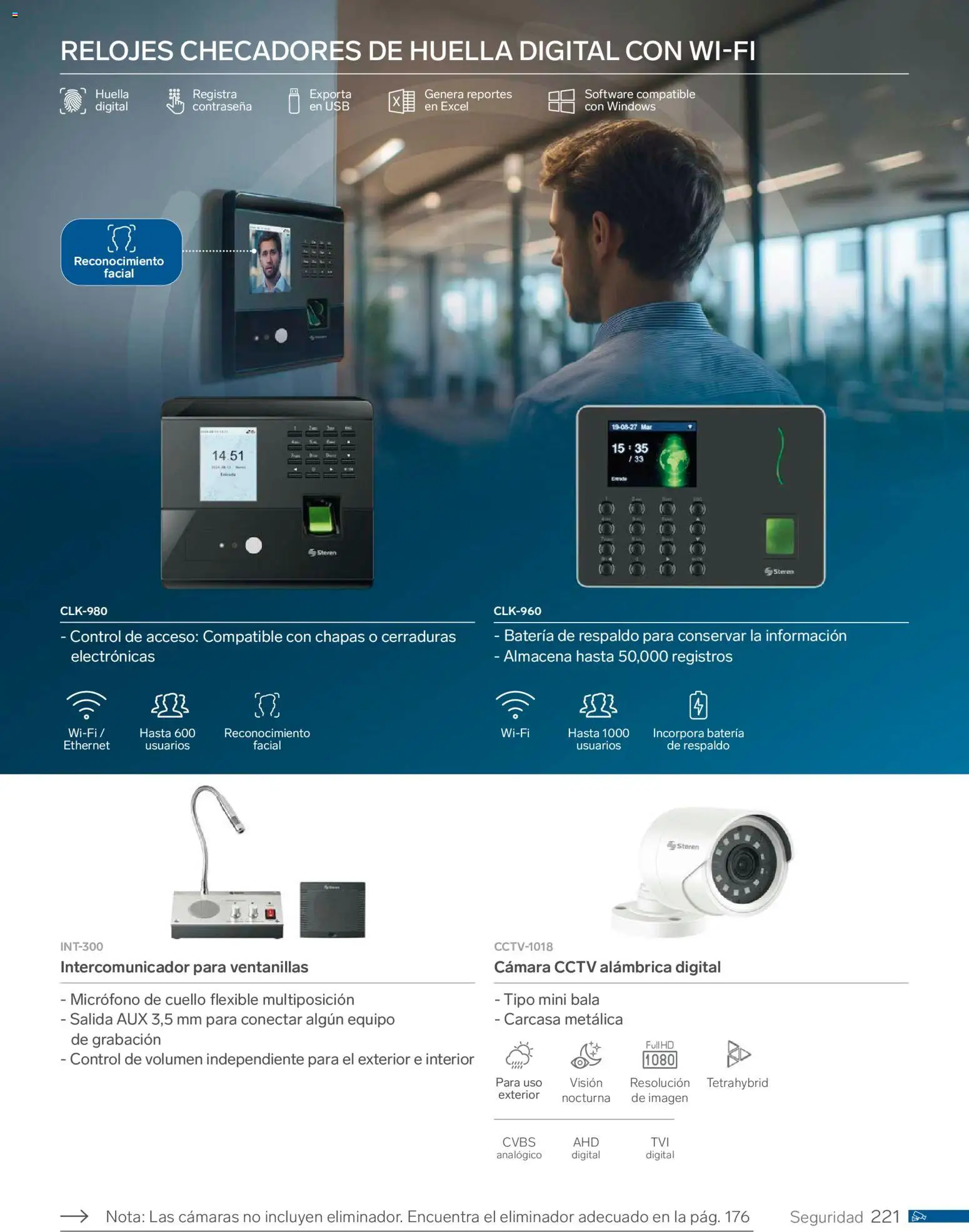 Nuevas ofertas de Steren válidas en toda la República Mexicana desde el 01.01.2026. ¡Encuentra las mejores ofertas en Steren catálogo! | Página: 233 | Productos: Cámara, Micrófono, Flexible, Batería