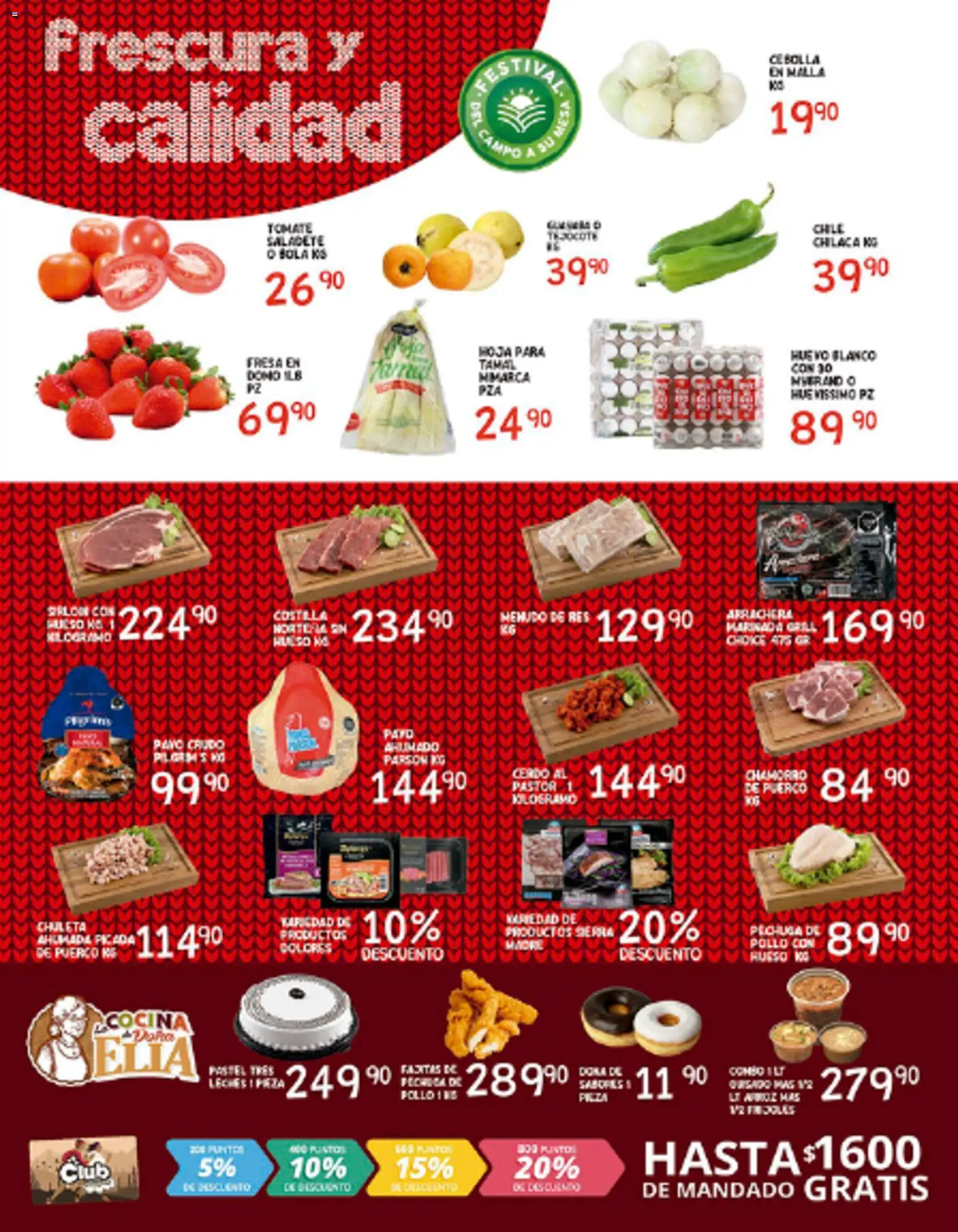 Nuevas ofertas de Alsuper válidas en toda la República Mexicana desde el 12.12.2025. ¡Encuentra las mejores ofertas en Alsuper folleto! | Página: 2 | Productos: Cebolla, Arroz, Res, Malla