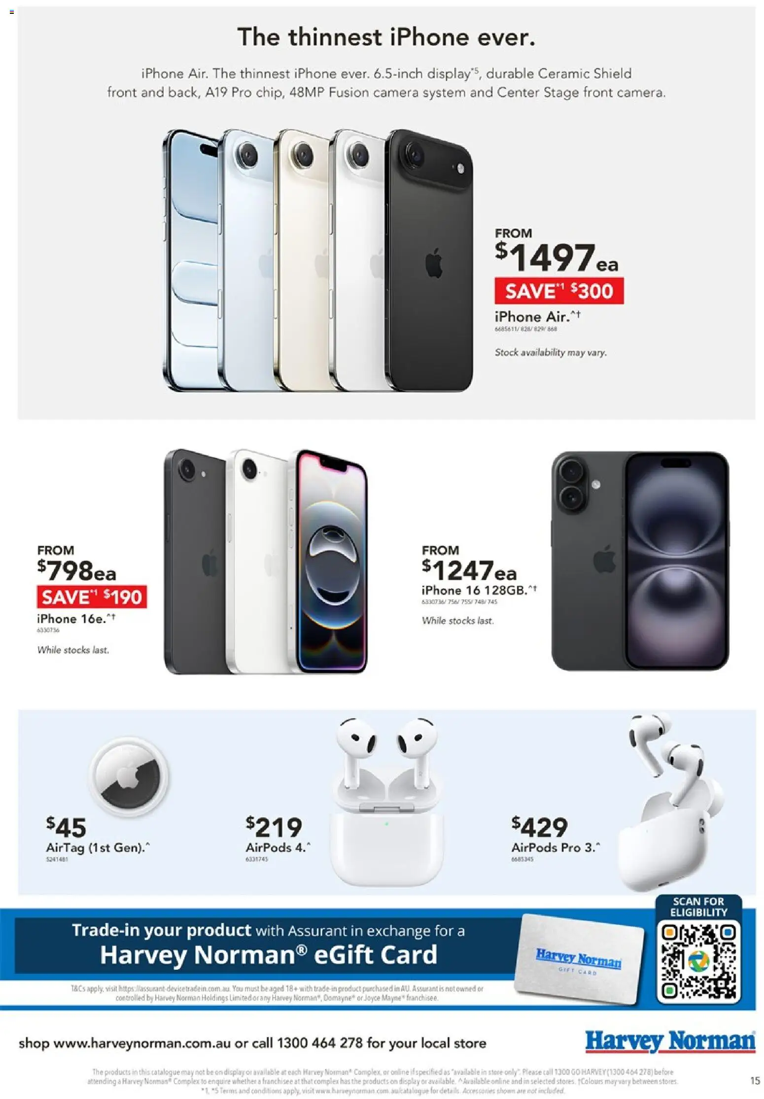 Harvey Norman catalogue - valid from 19.02.2026 | Page: 15 | Products: Accessories, Camera, Iphone