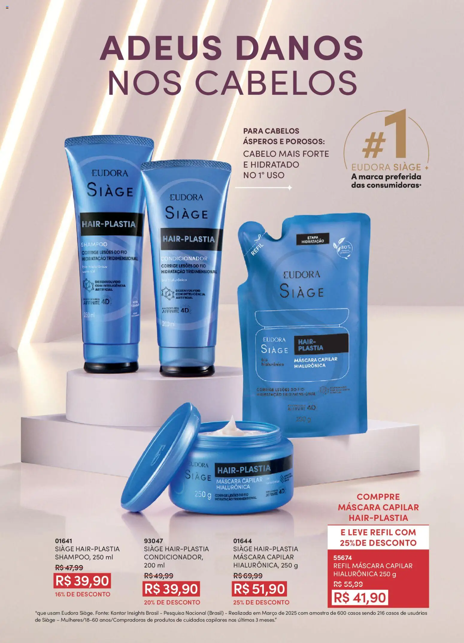 Eudora Folheto - válido de 26.01.2026 | Página: 104 | Produtos: Shampoo, Condicionador