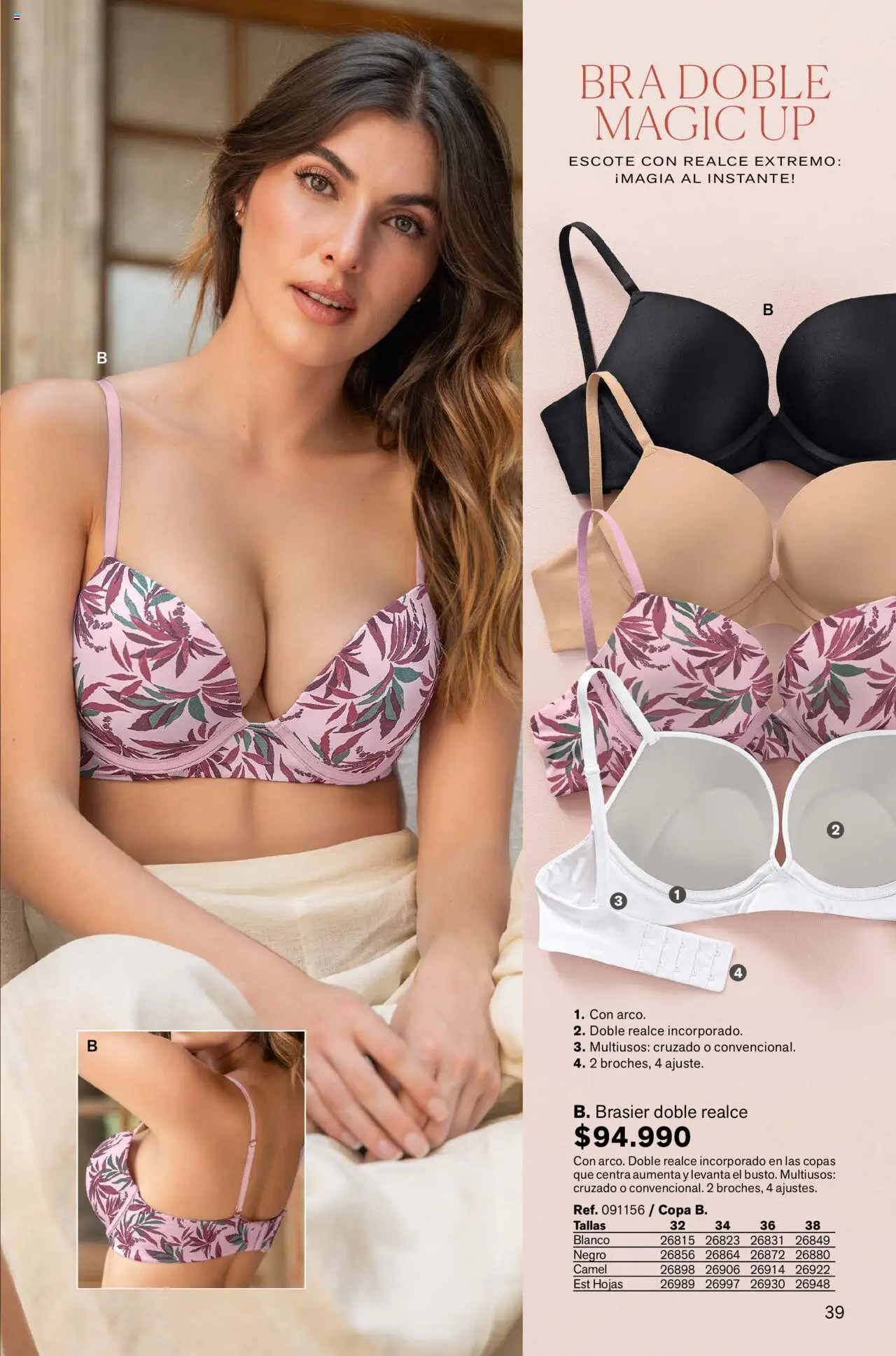 Leonisa revista - valida desde el 12.09.2025 | Página: 39 | Productos: Brasier