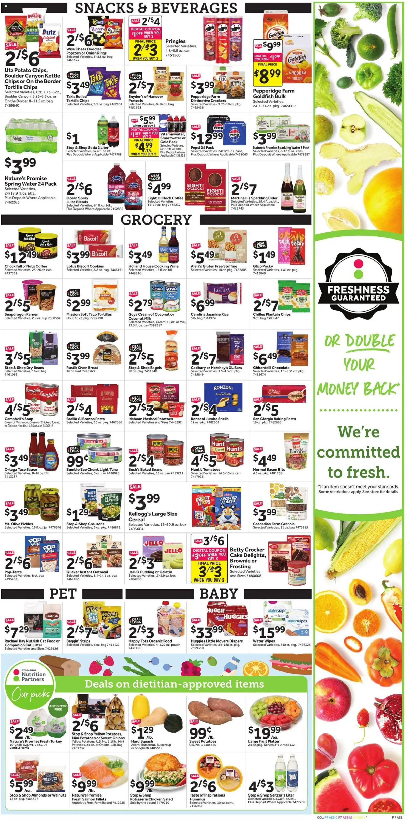 Stop & Shop Weekly Circular - CT - valid from 14.11.2025 | Page: 13 | Products: Cat Litter, Juice, Rice, Salt