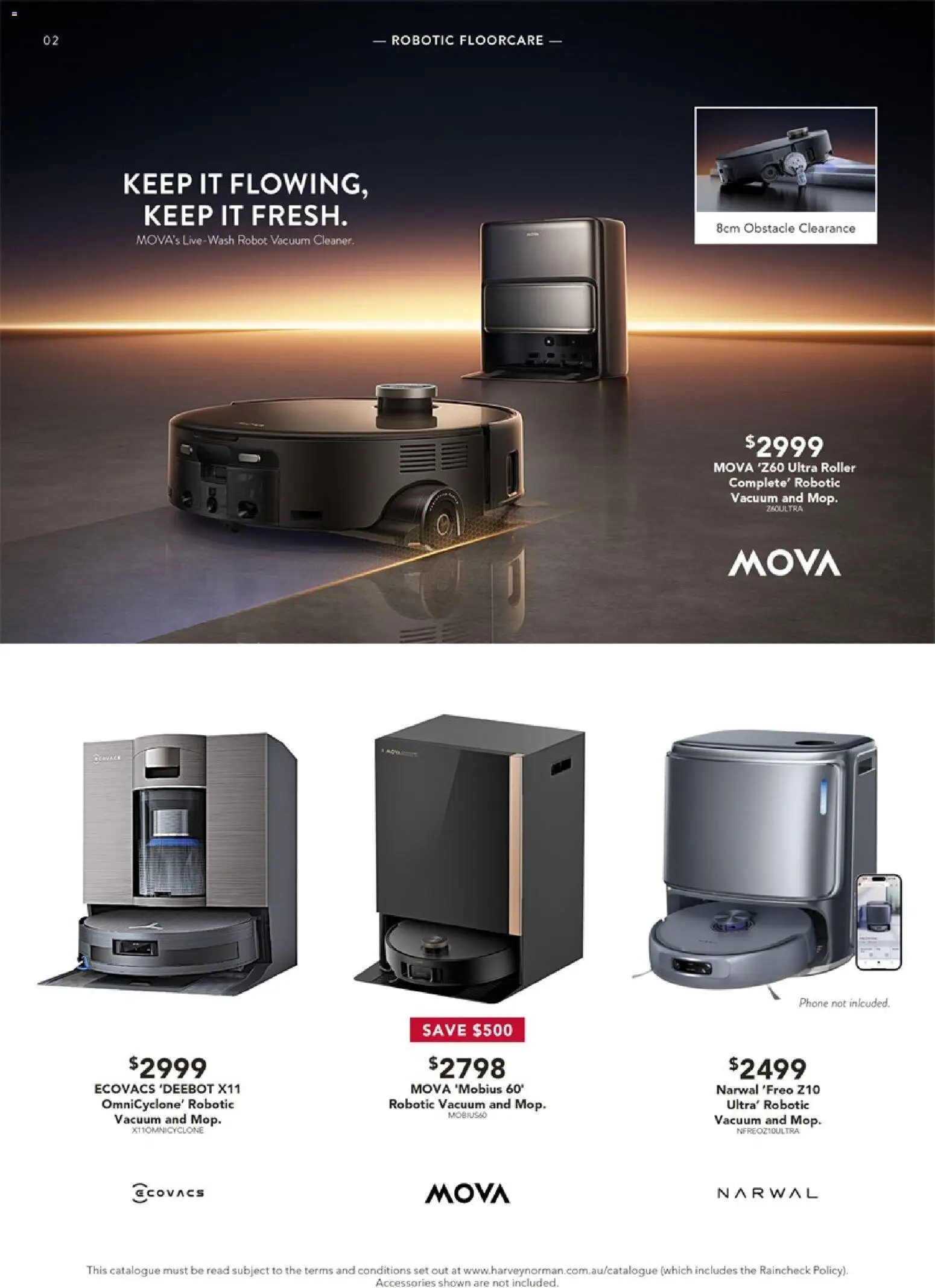 Harvey Norman catalogue - valid from 24.03.2026 | Page: 2 | Products: Phone, Robot