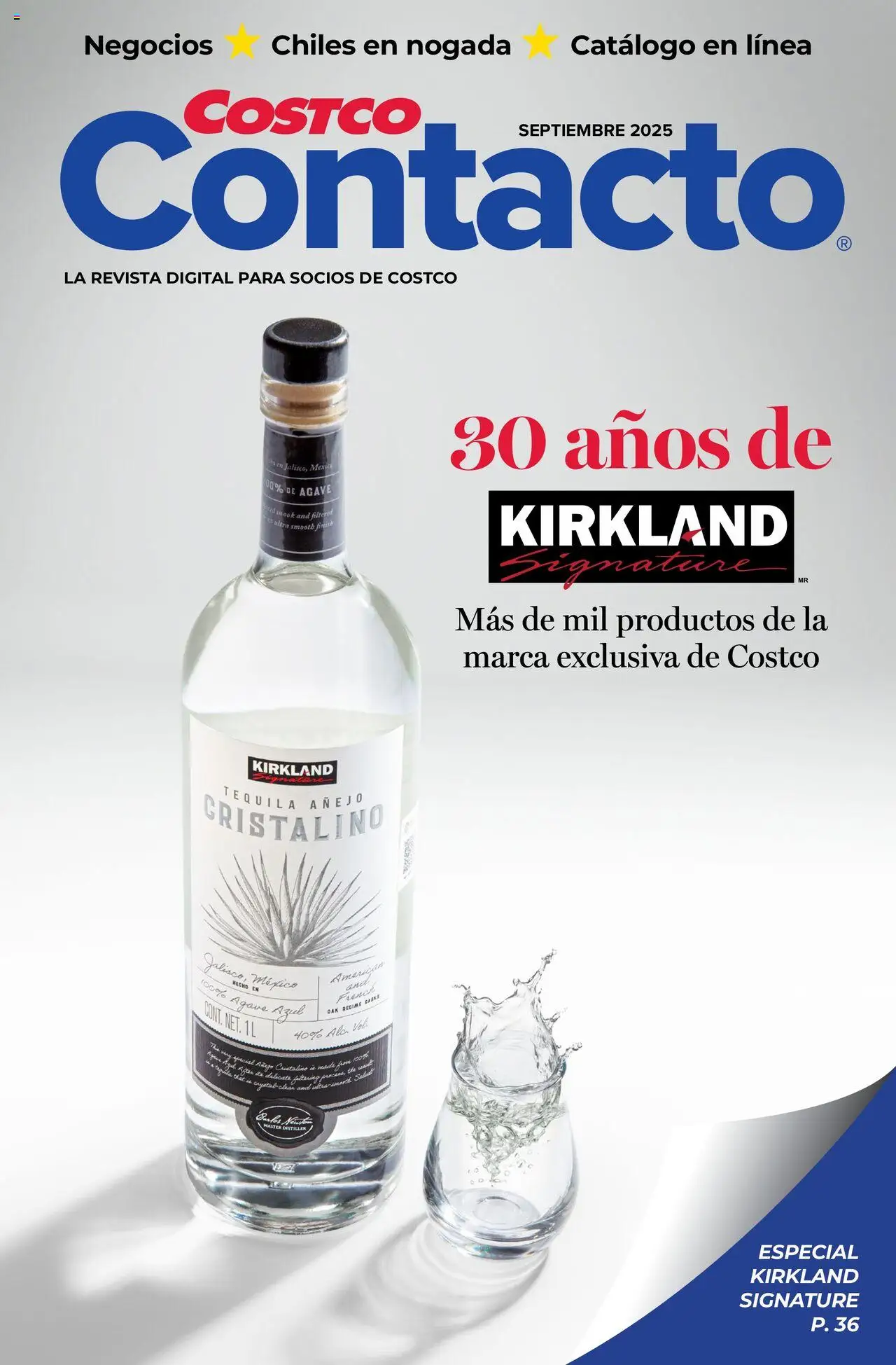 Nuevas ofertas de Costco válidas en toda la República Mexicana desde el 10.09.2025. ¡Encuentra las mejores ofertas en Costco - Catálogo Septiembre! | Página: 1 | Productos: Tequila